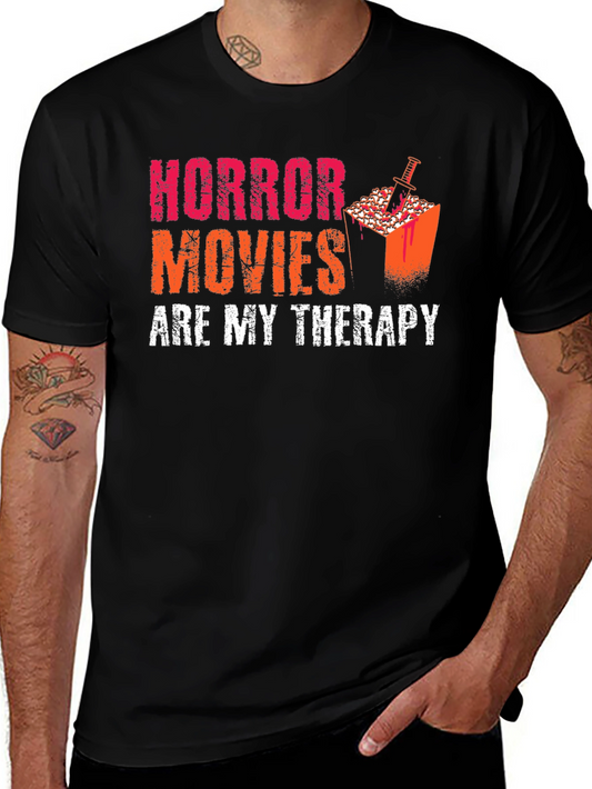 Horror Movie Therapy T-Shirt
