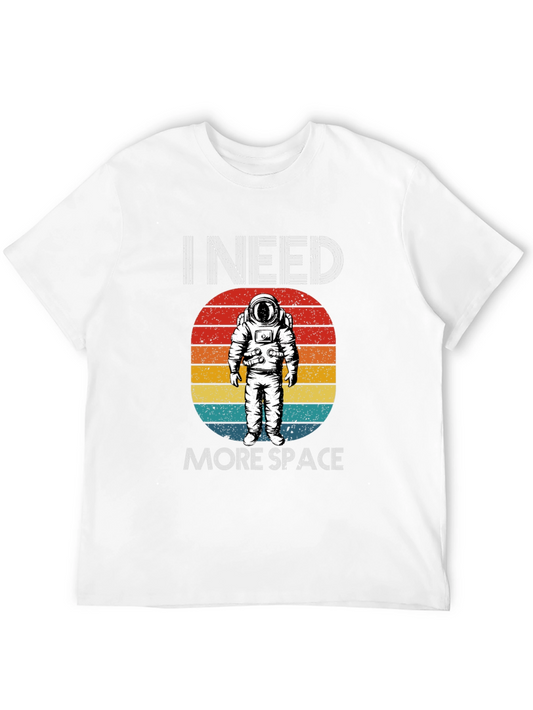 I Need More Space Astronaut Graphic T-Shirt