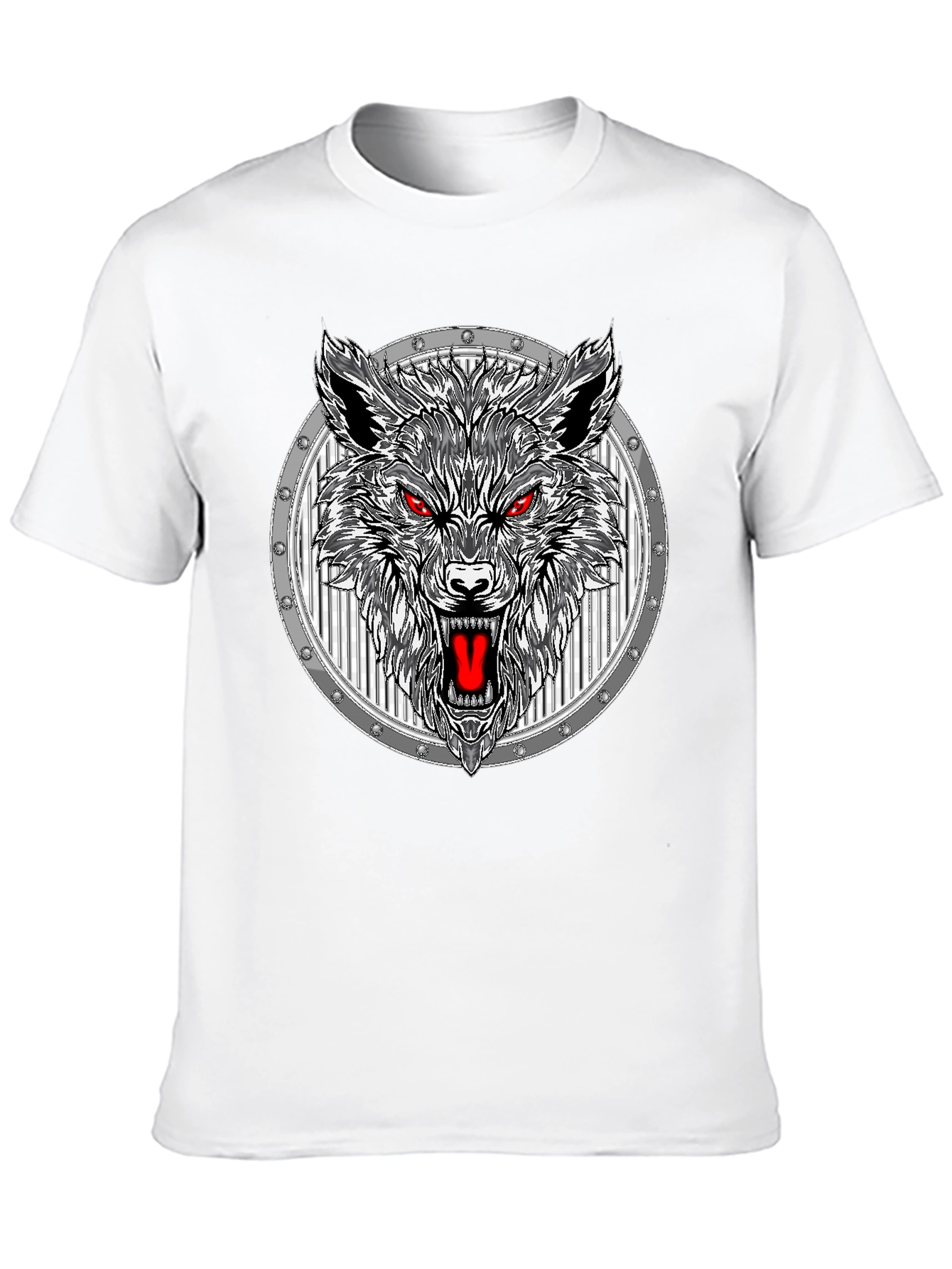 Wolf Graphic Black T-Shirt