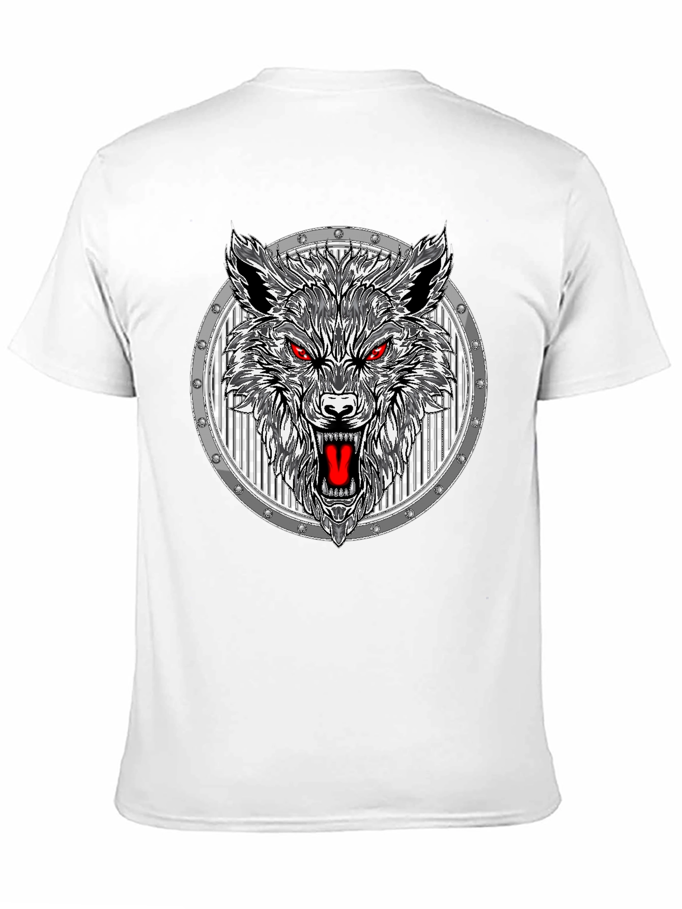 Wolf Graphic Black T-Shirt