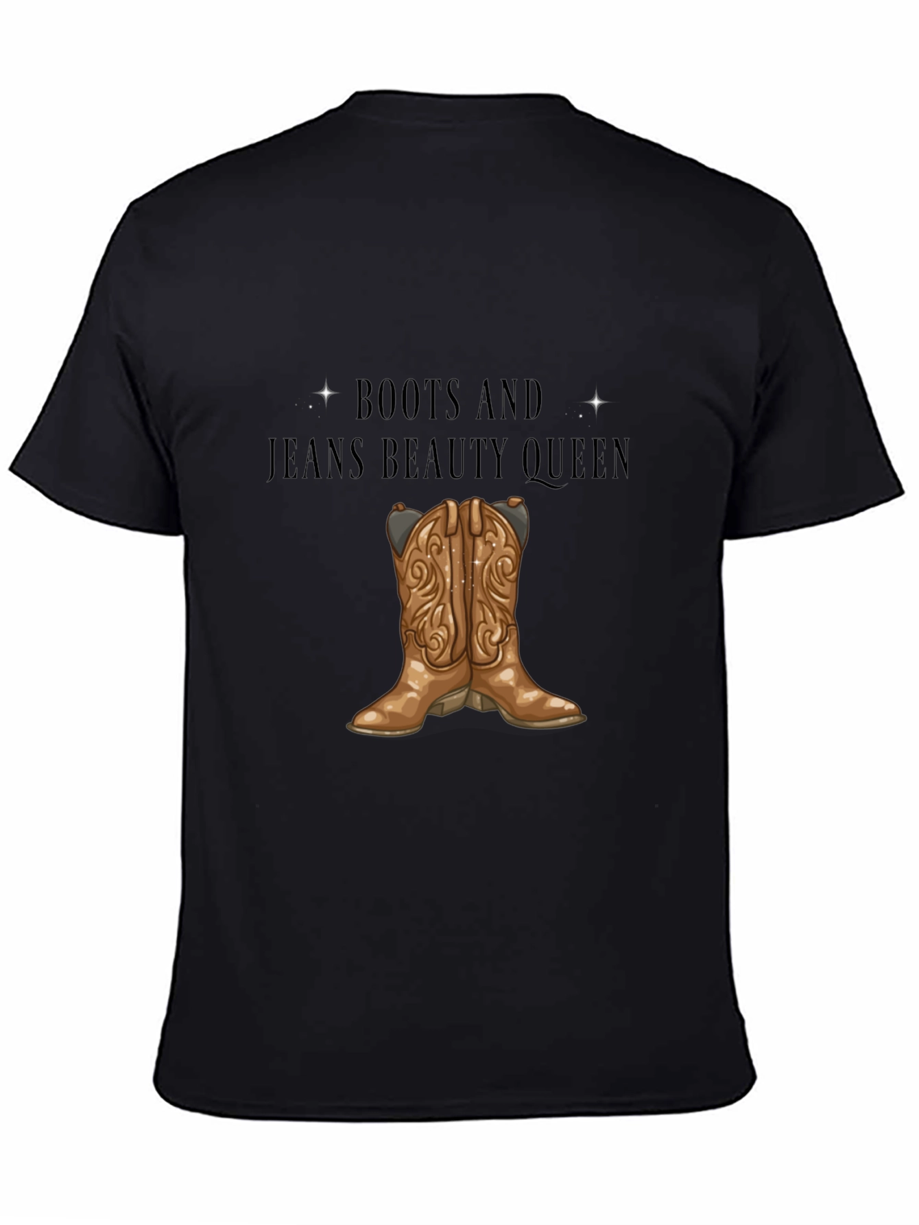 Boots and Jeans Beauty Queen Tee