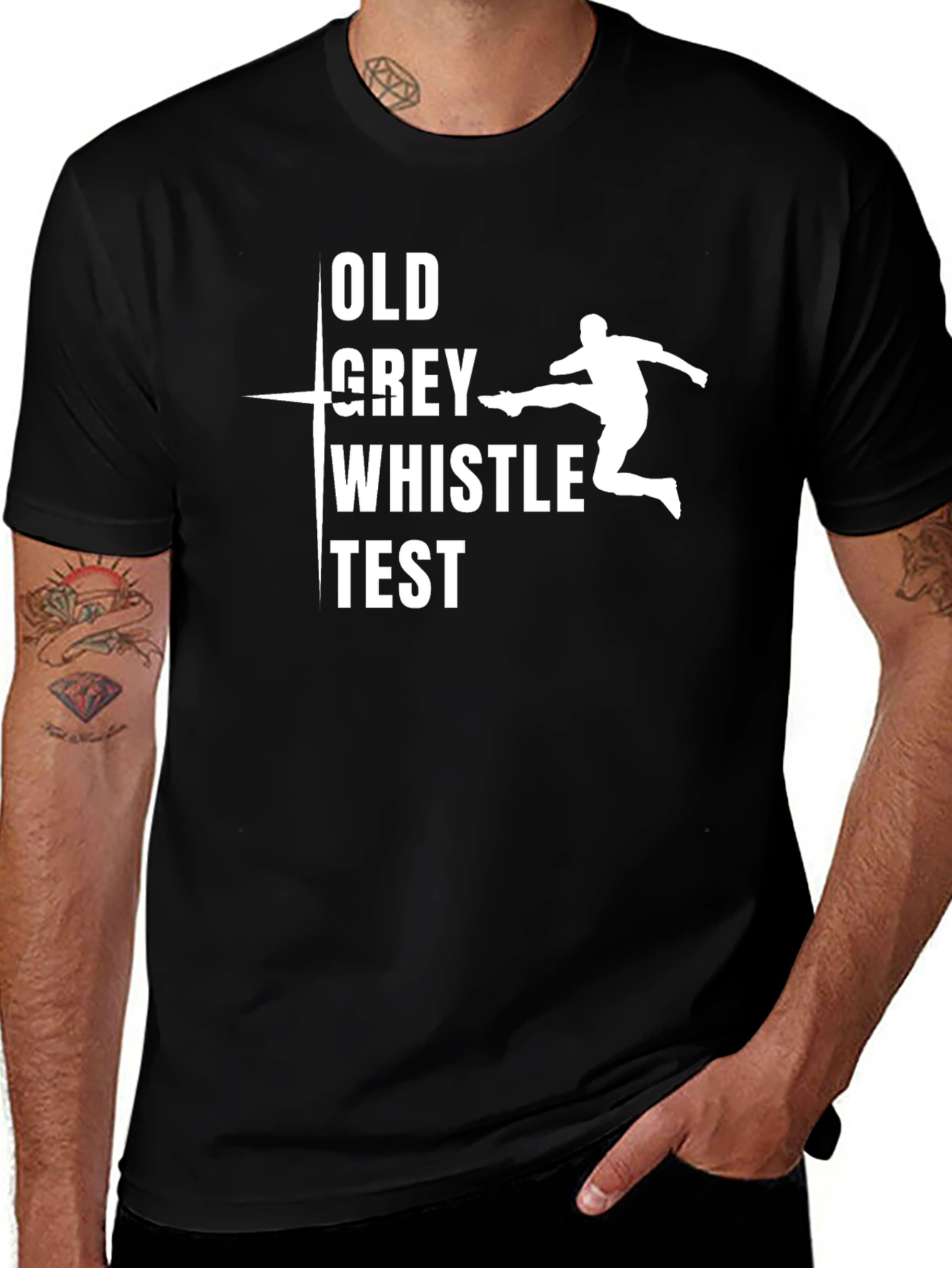 Old Grey Whistle Test Black T-Shirt