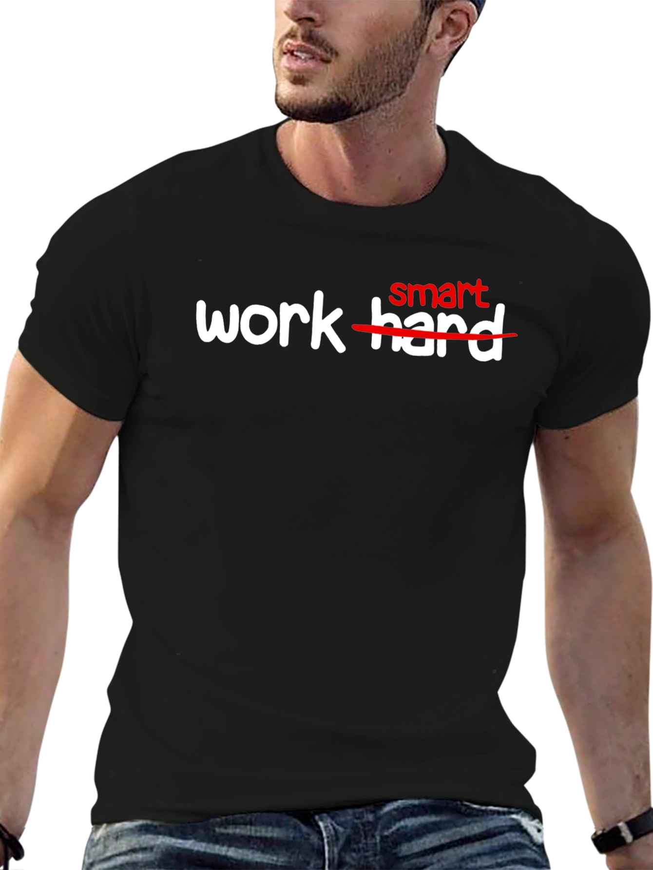 Smart Work T-Shirt - Black