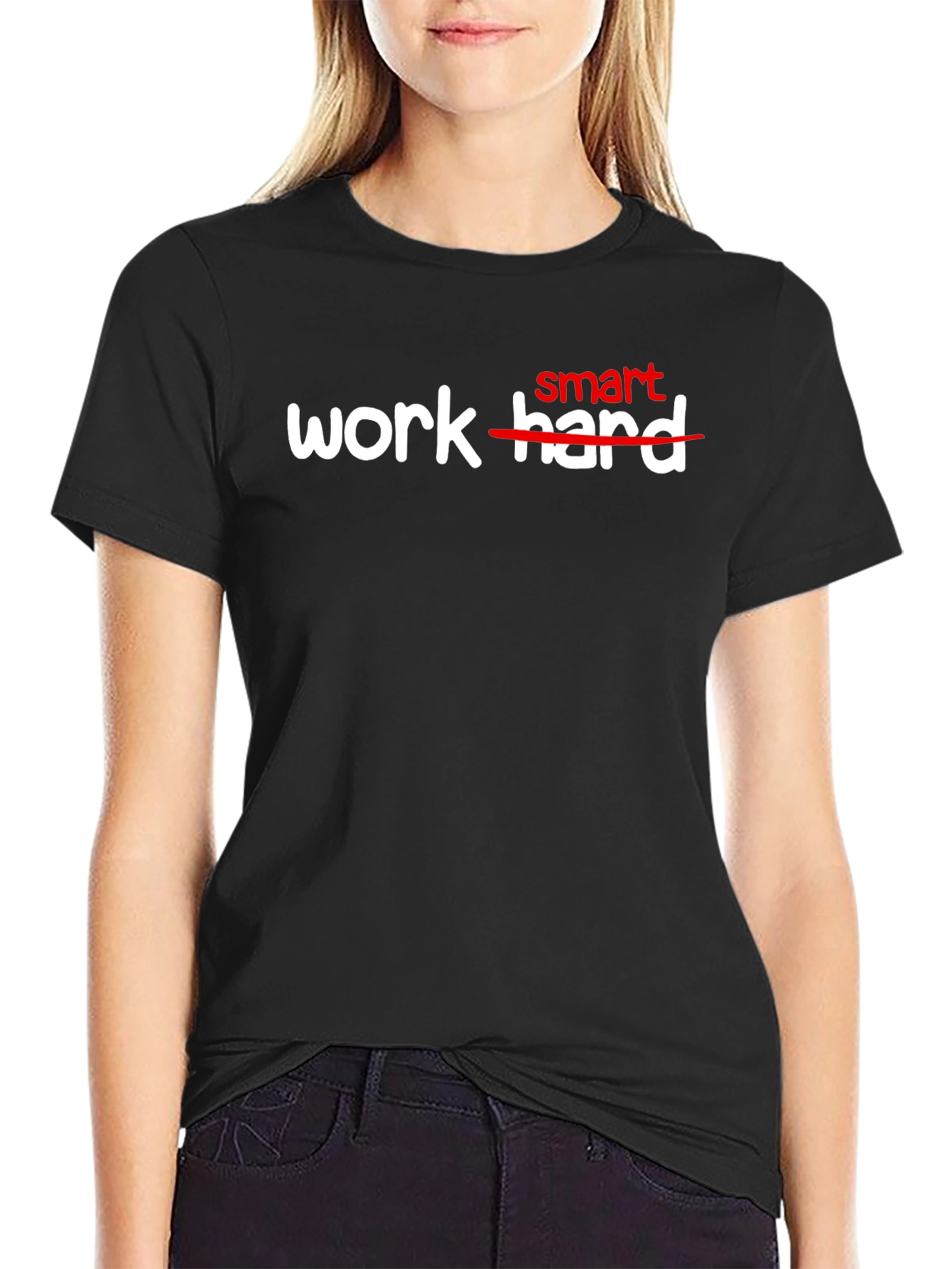 Smart Work T-Shirt - Black