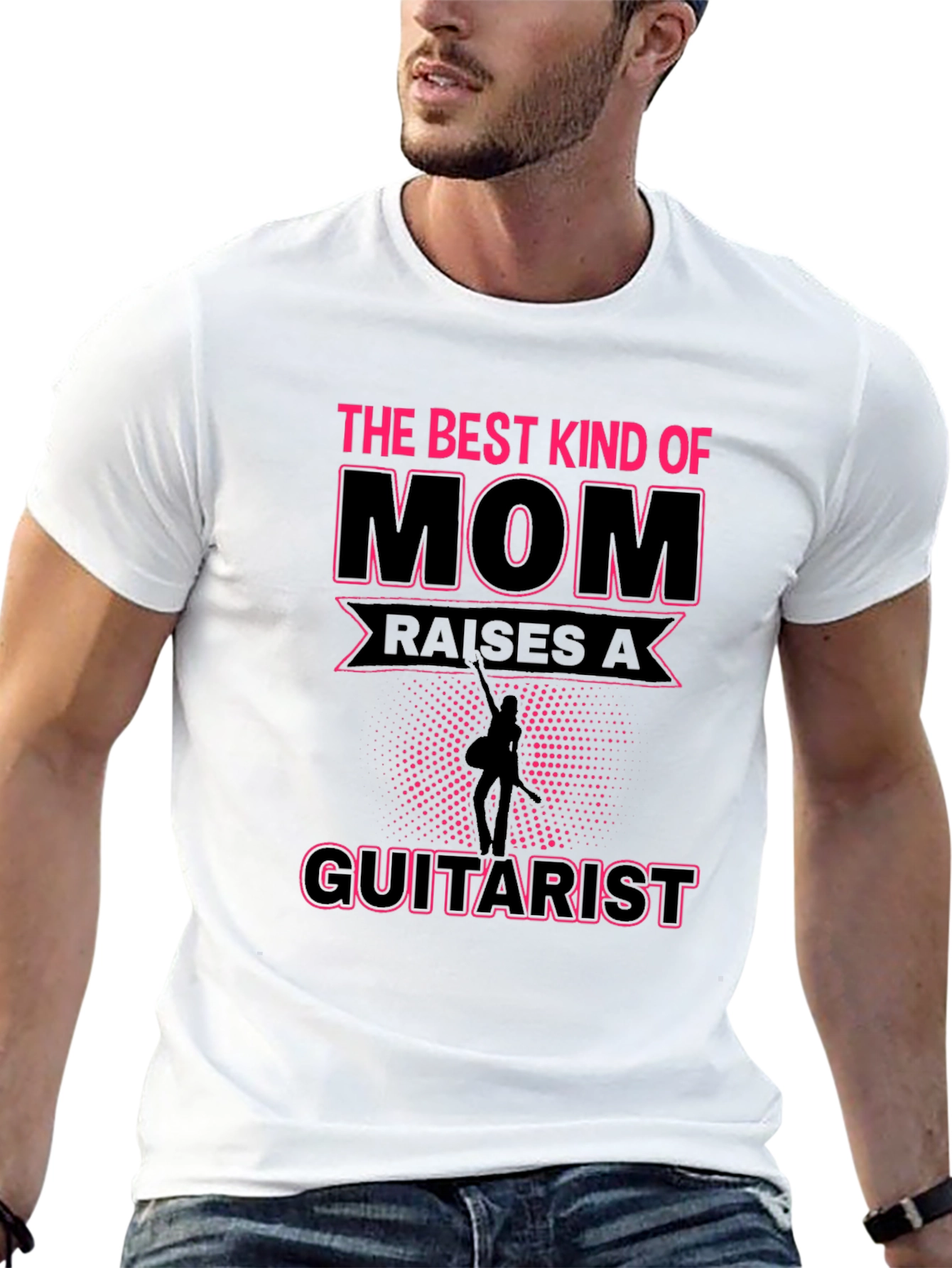 Best Kind of Mom Guitarist T-Shirt
