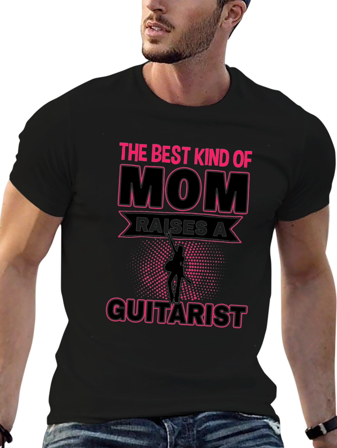 Best Kind of Mom Guitarist T-Shirt