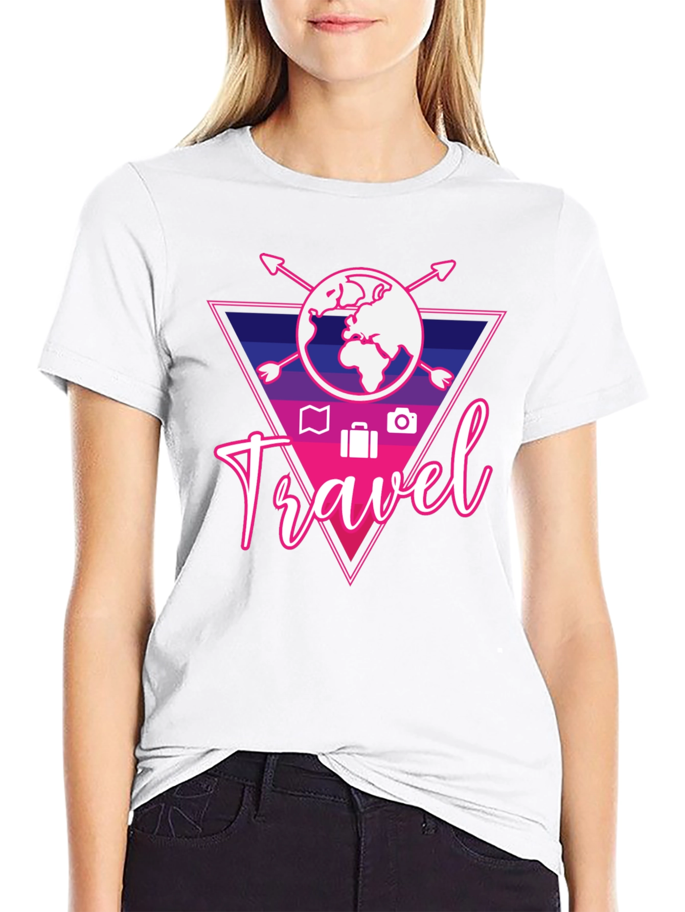 Travel Graphic T-Shirt - Adventure Awaits!