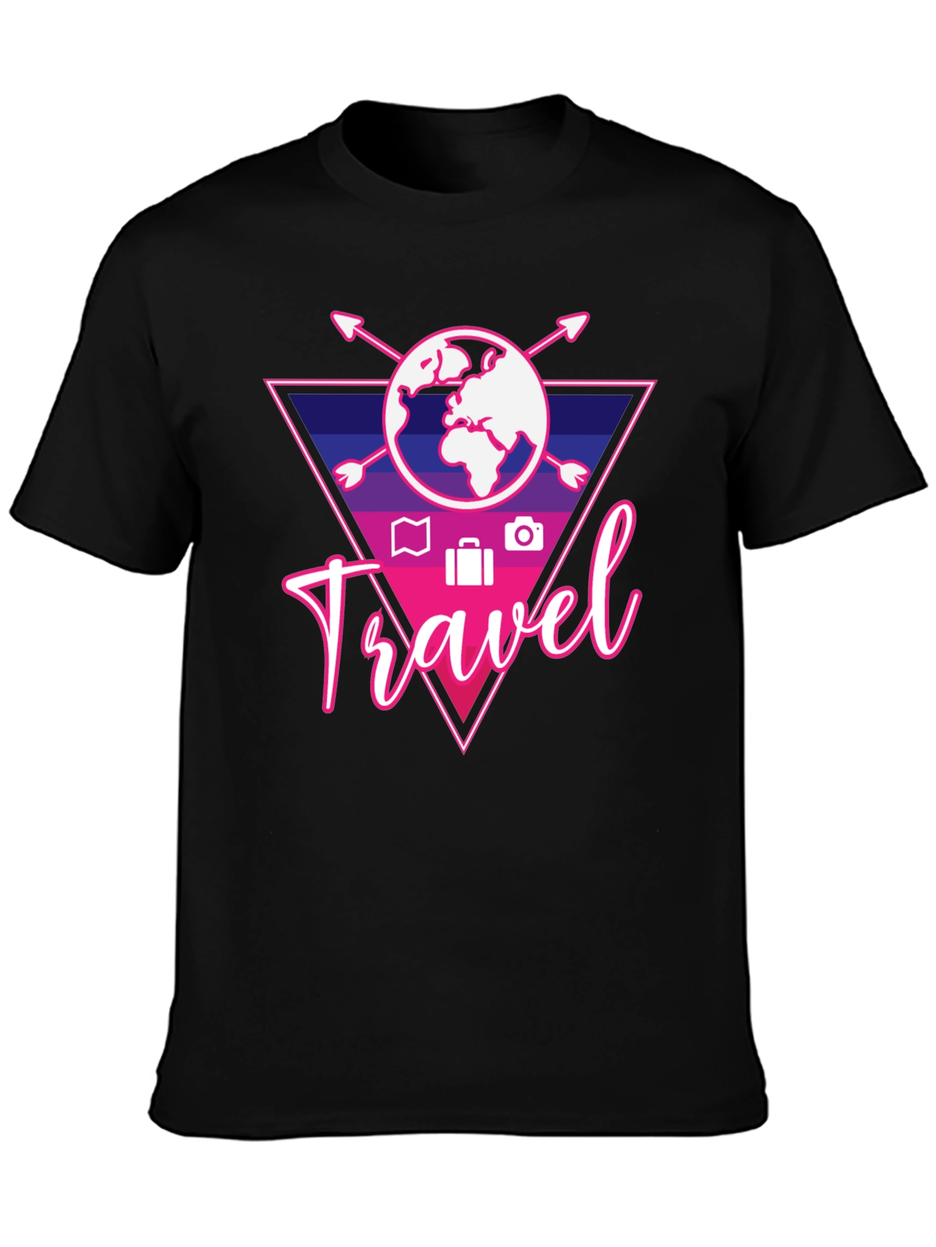 Travel Graphic T-Shirt - Adventure Awaits!