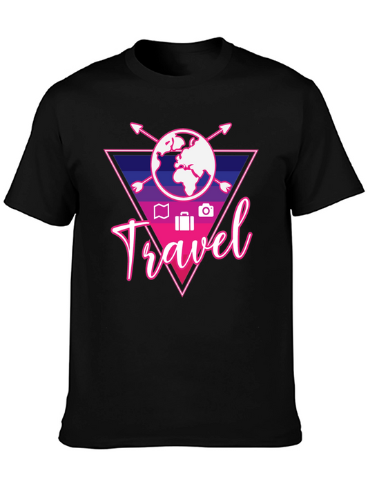Travel Graphic T-Shirt - Adventure Awaits!