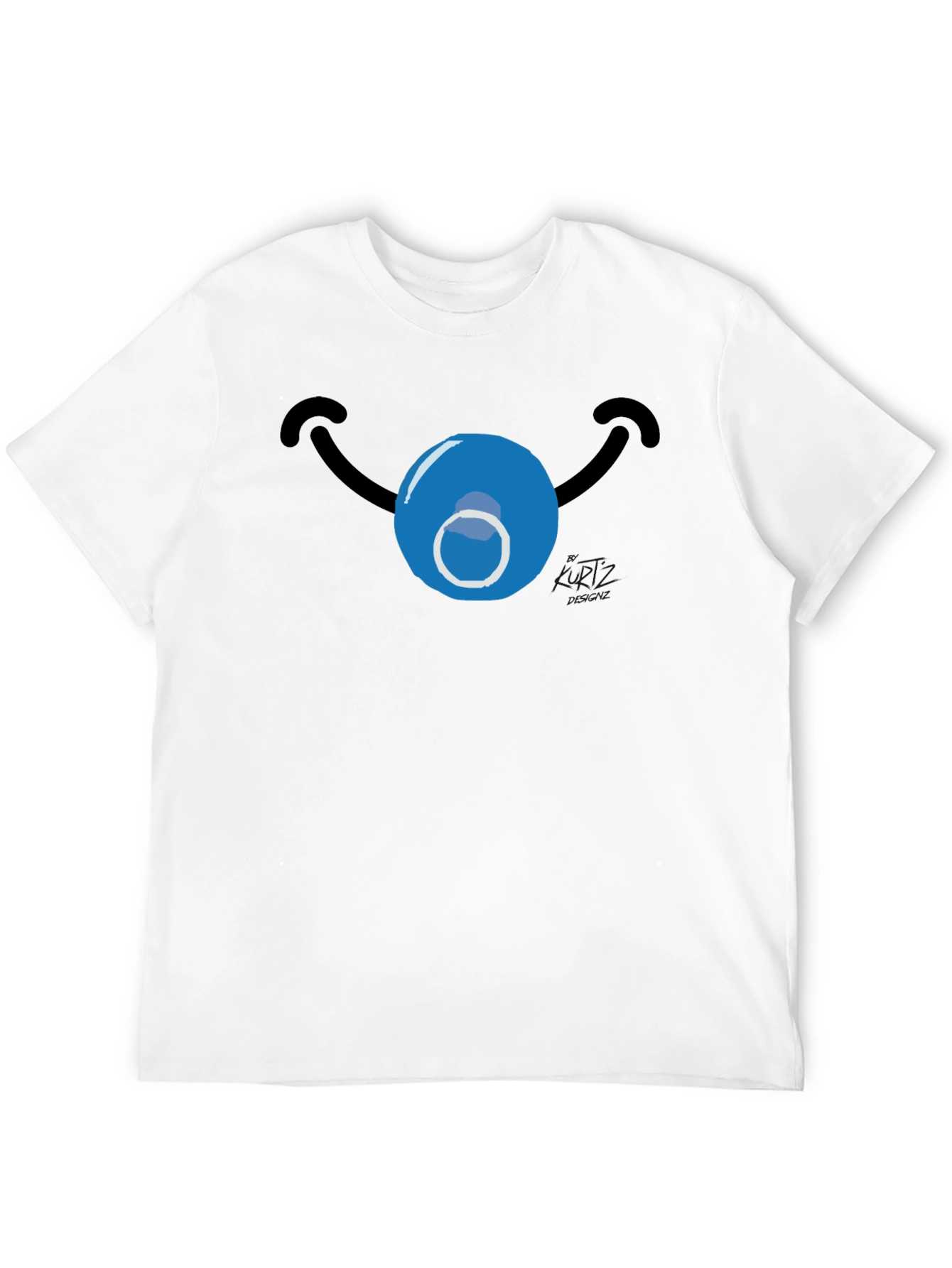 Funny Clown Face T-Shirt - Novelty Graphic Tee
