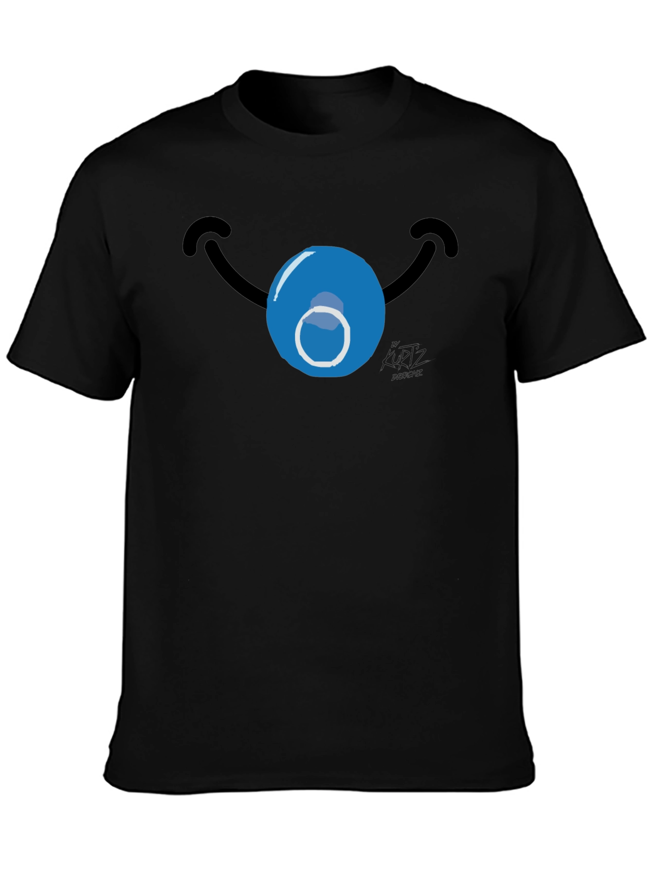 Funny Clown Face T-Shirt - Novelty Graphic Tee