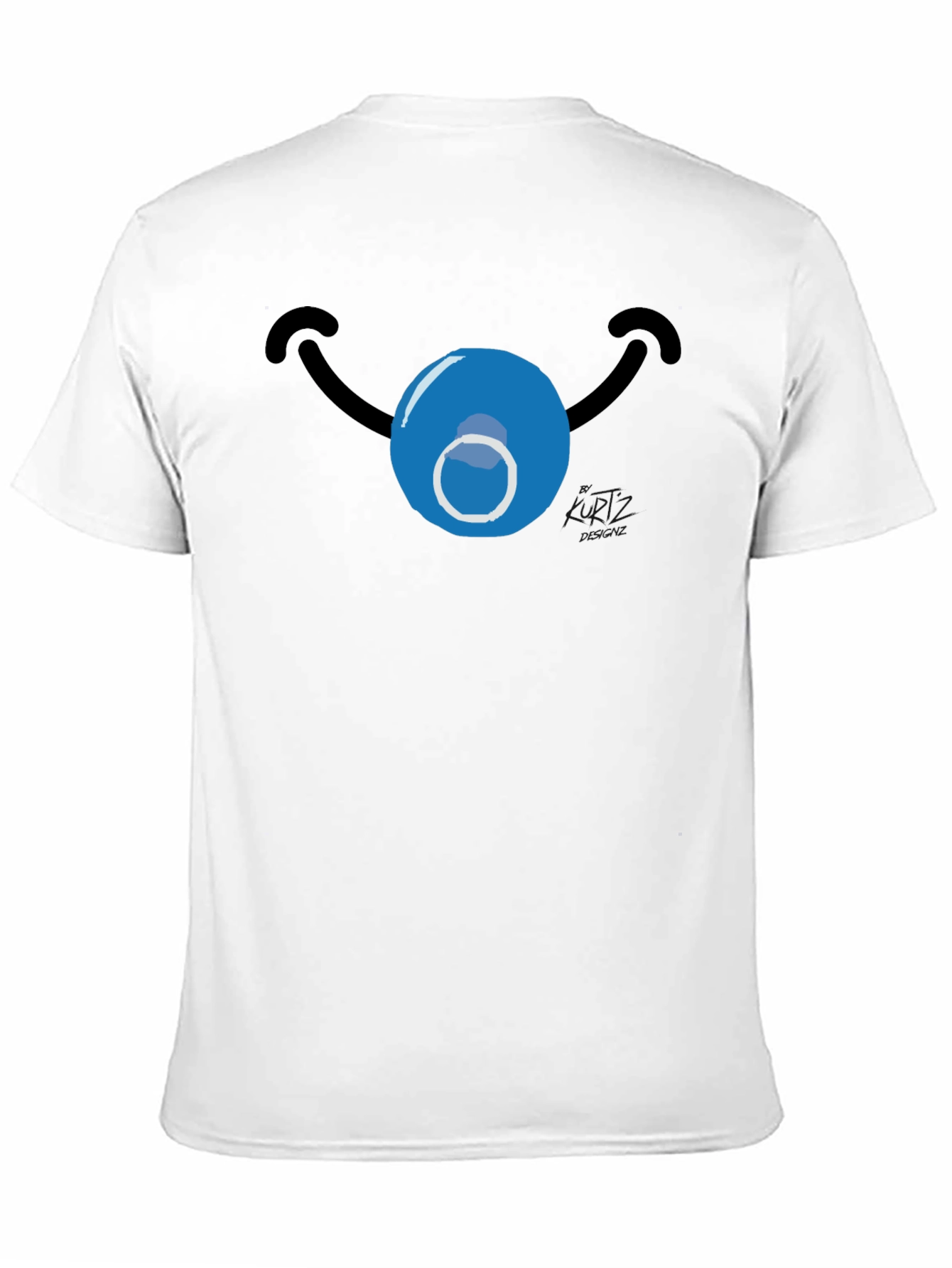 Funny Clown Face T-Shirt - Novelty Graphic Tee