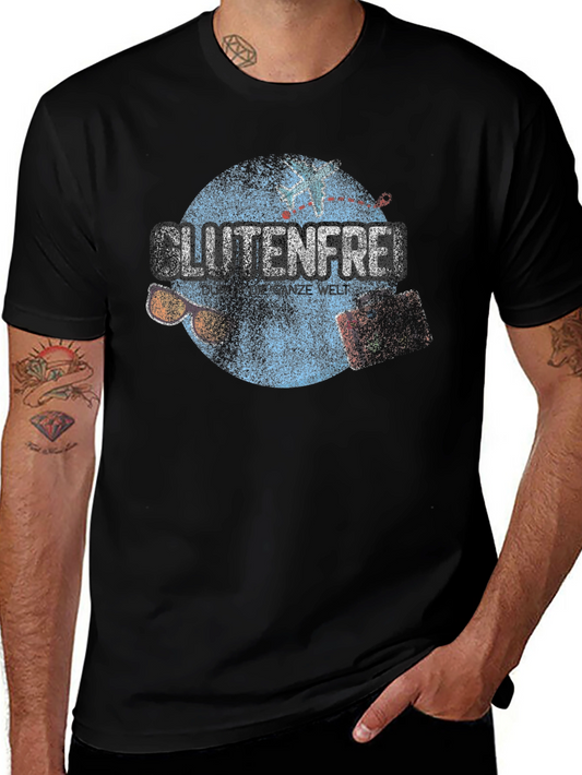 Gluten Free T-Shirt Funny Foodie Design