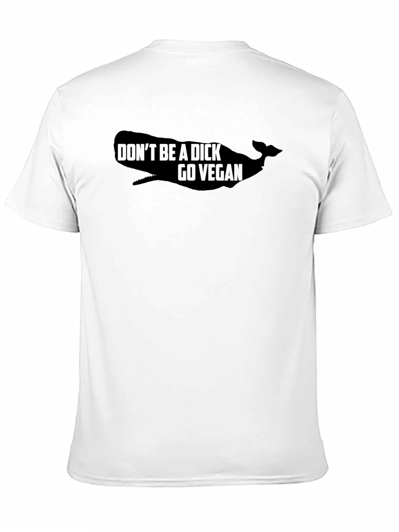 Vegan Whale T-Shirt - Funny Animal Lover Tee