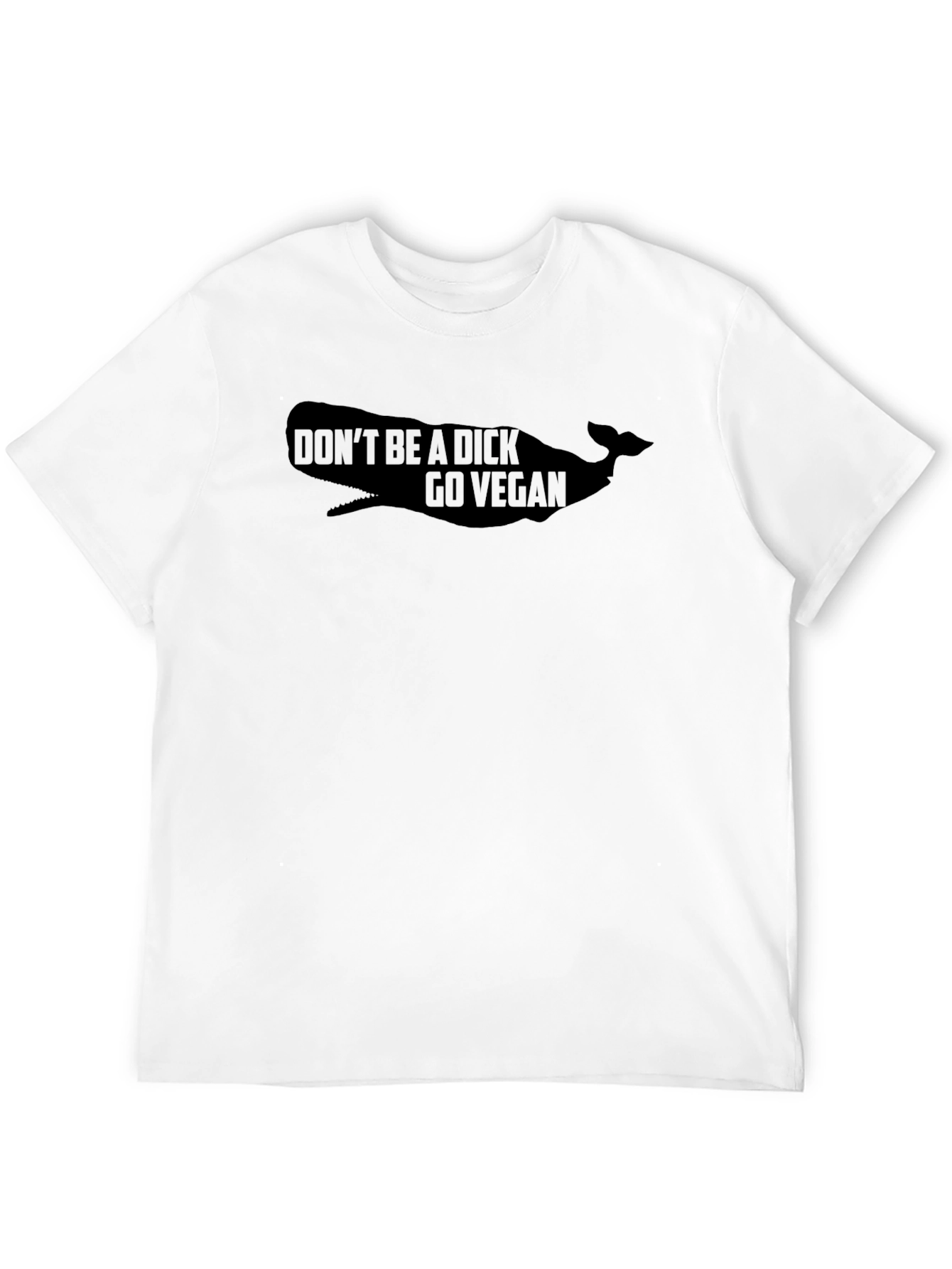 Vegan Whale T-Shirt - Funny Animal Lover Tee