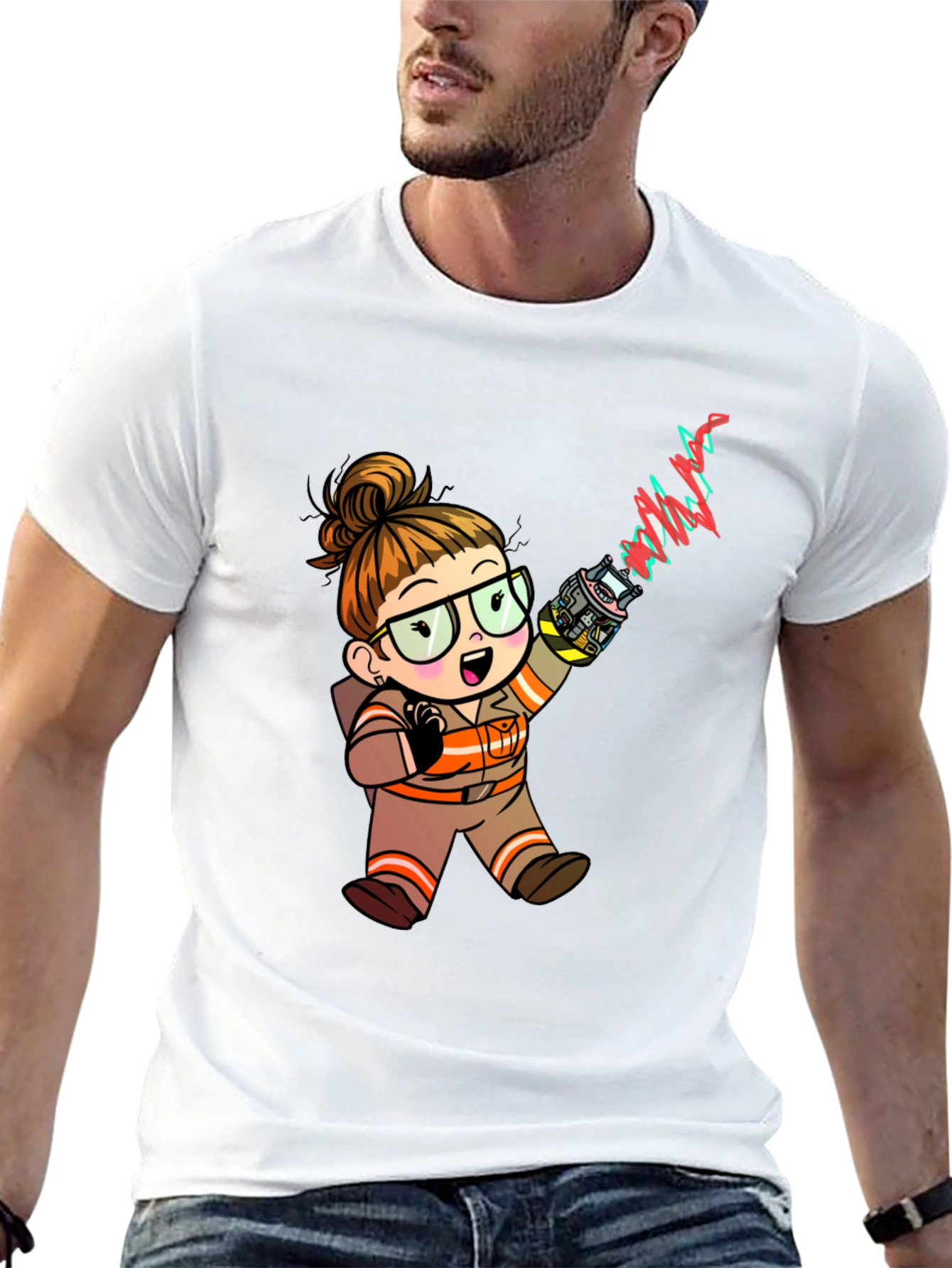 Ghostbuster Cartoon T-Shirt