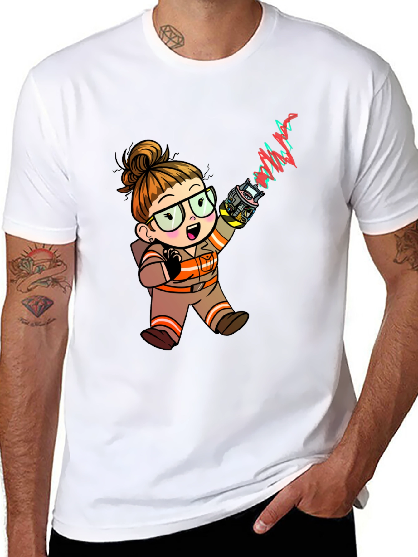 Ghostbuster Cartoon T-Shirt