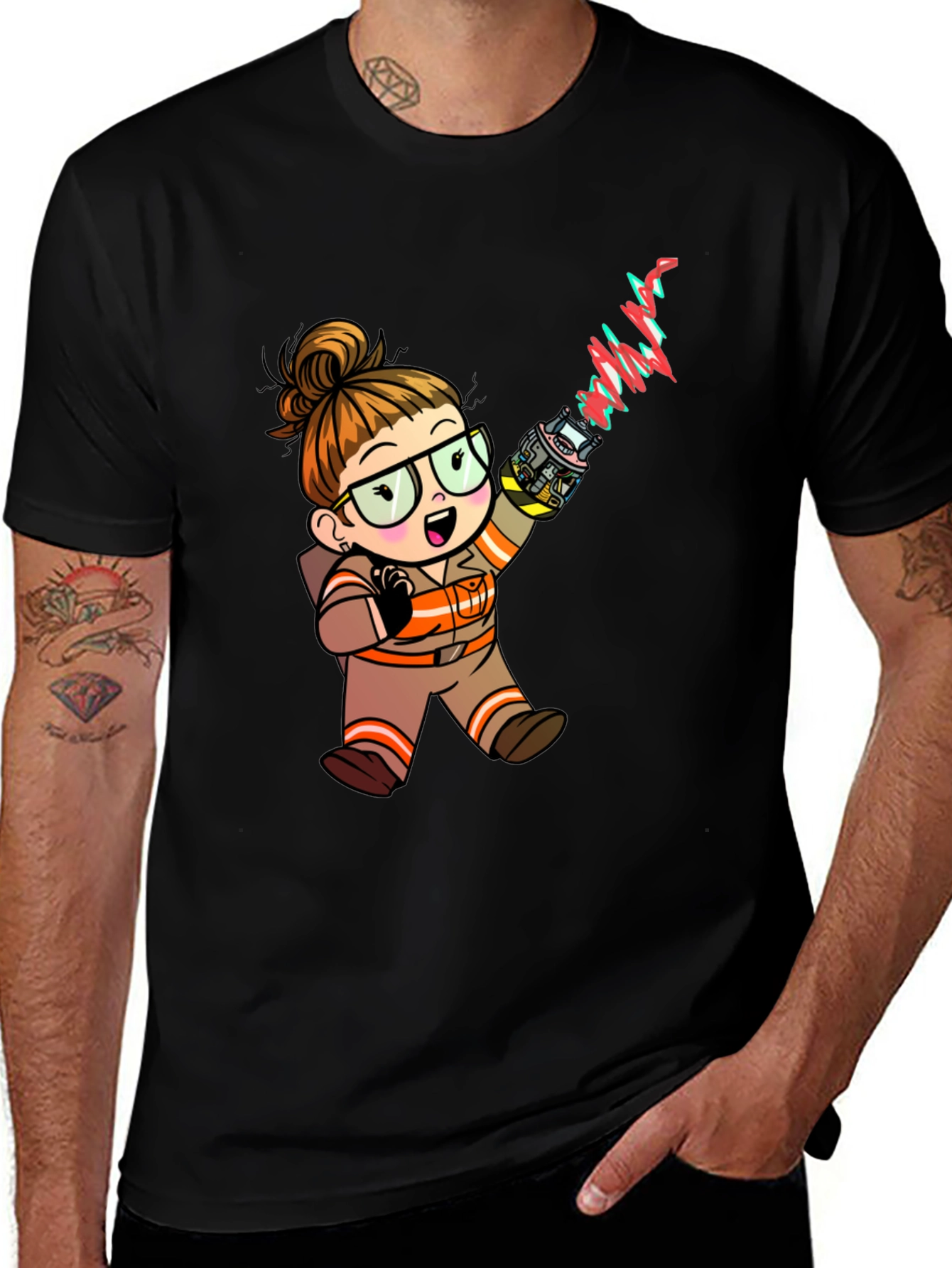 Ghostbuster Cartoon T-Shirt