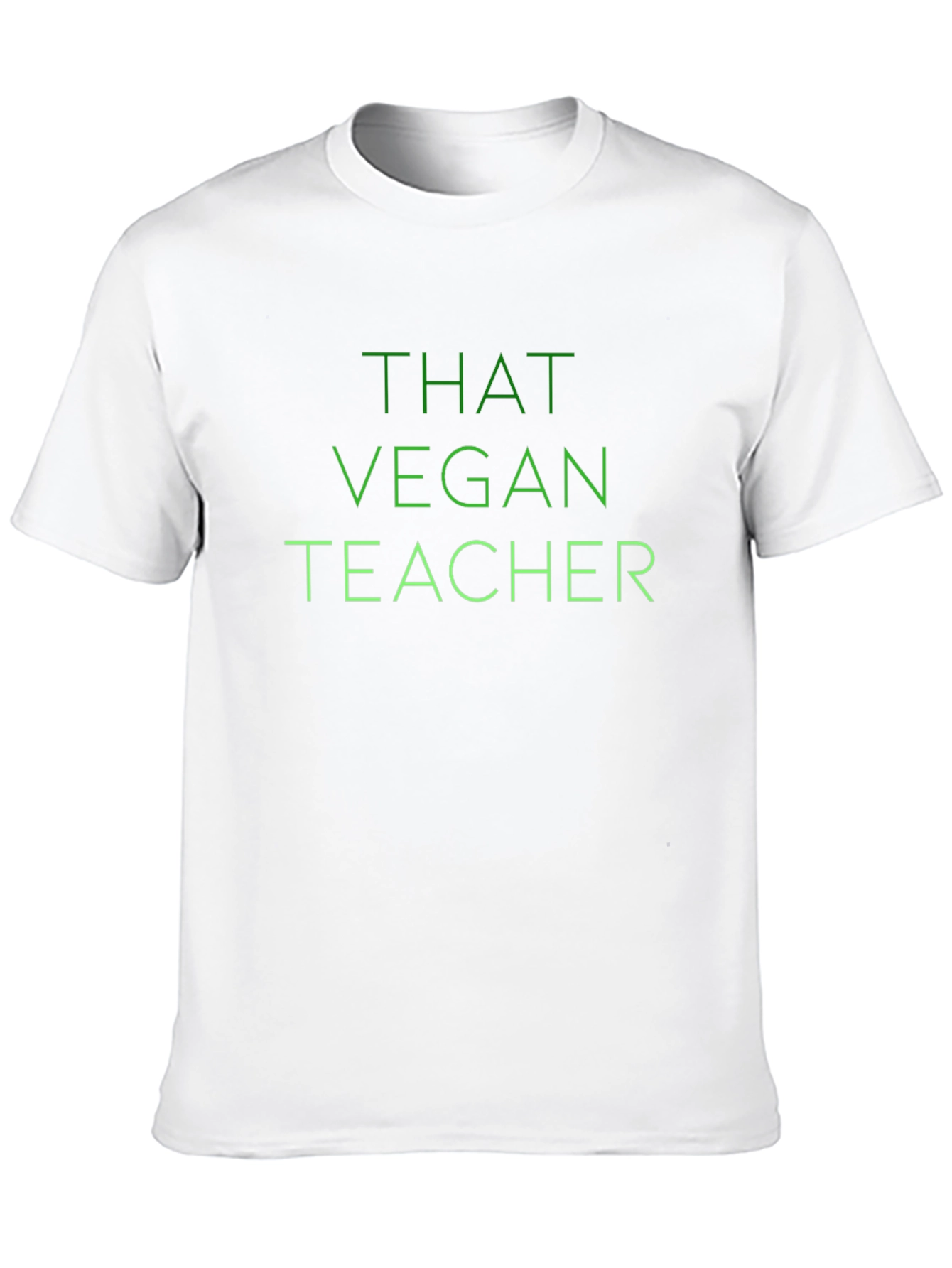 That Vegan Teacher Graphic Tee - Black