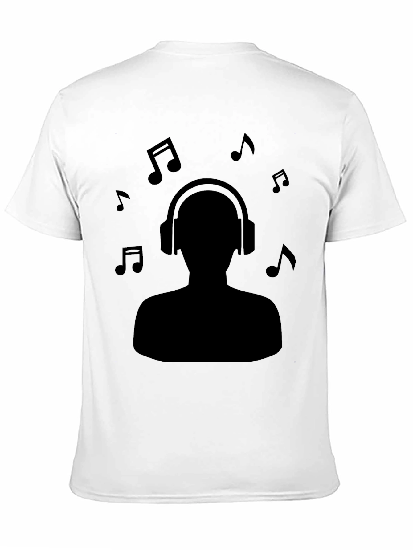 Music Lovers Black T-Shirt