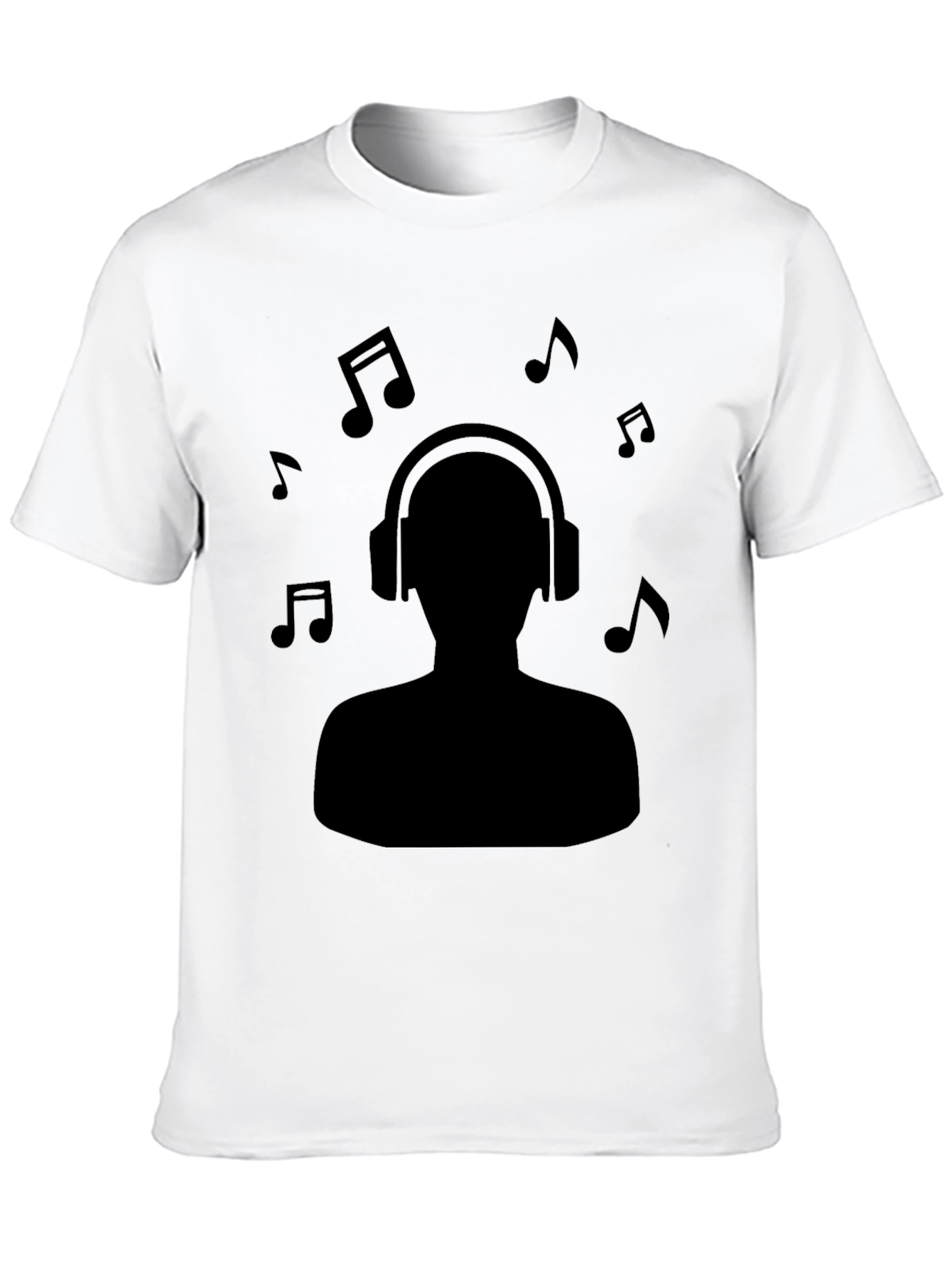 Music Lovers Black T-Shirt