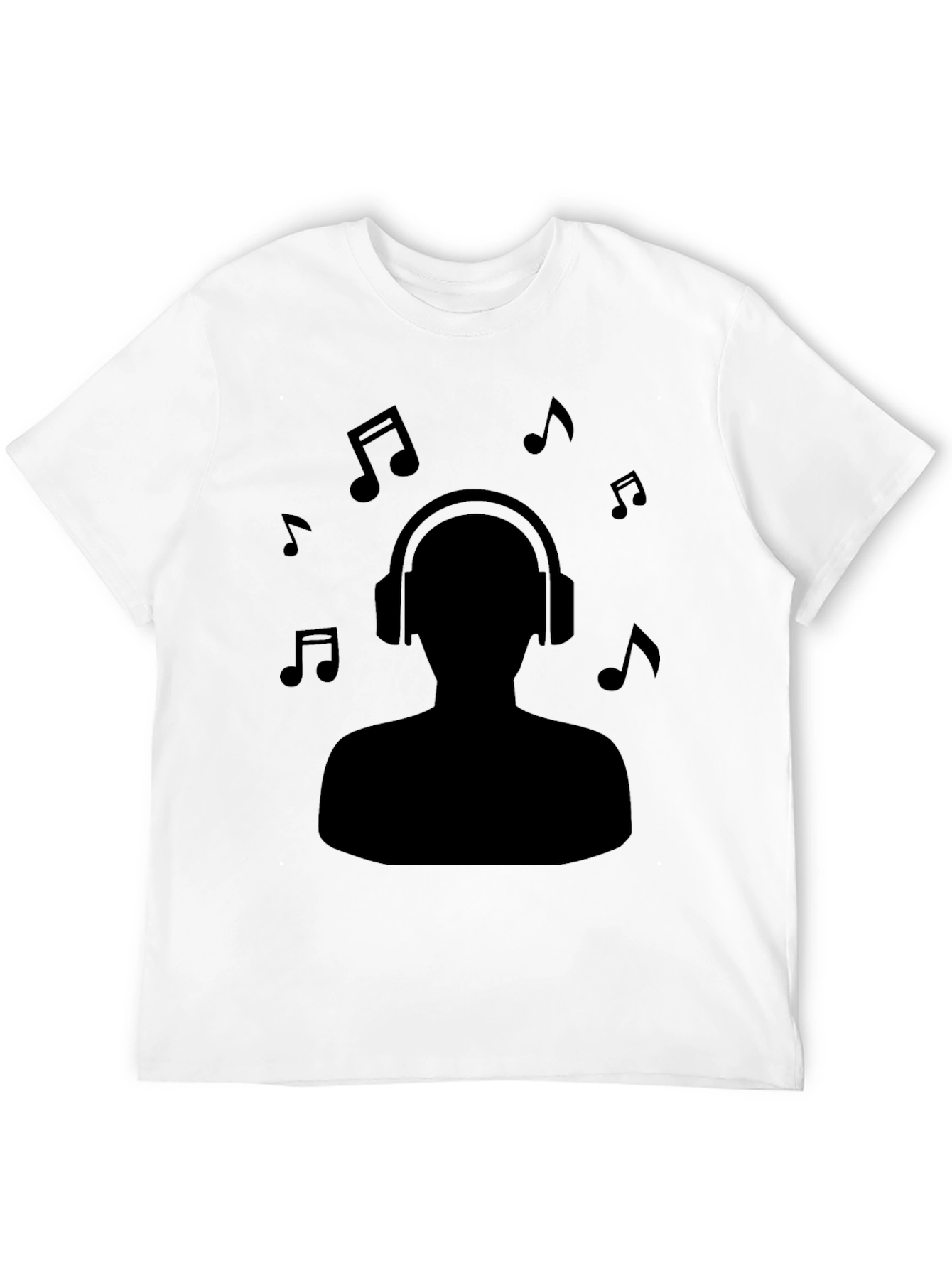 Music Lovers Black T-Shirt
