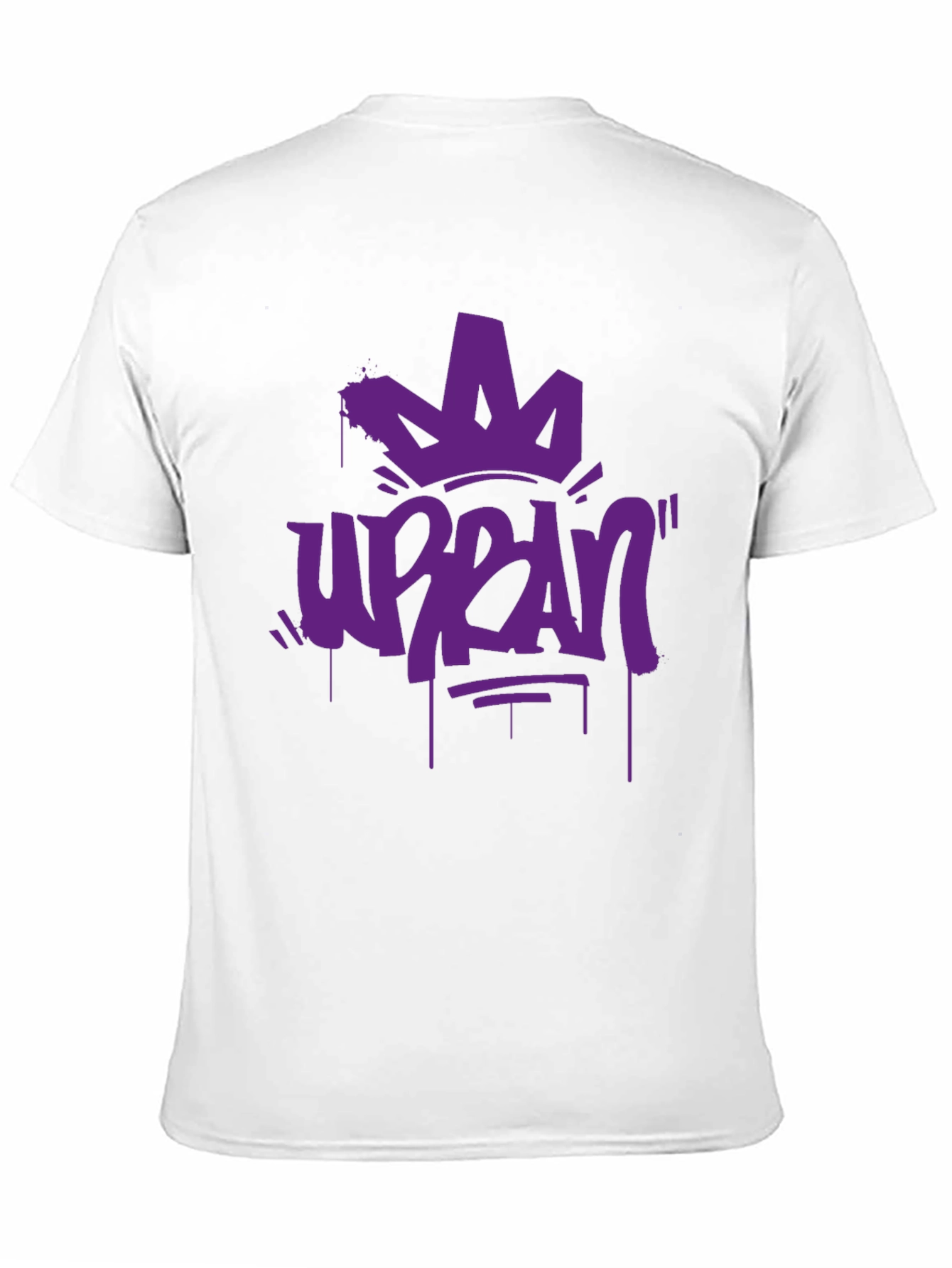 Urban Crown Graphic T-Shirt - Black
