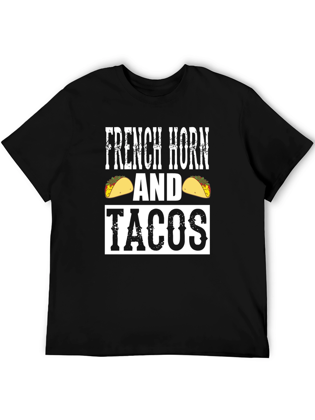 French Horn and Tacos Graphic Tee