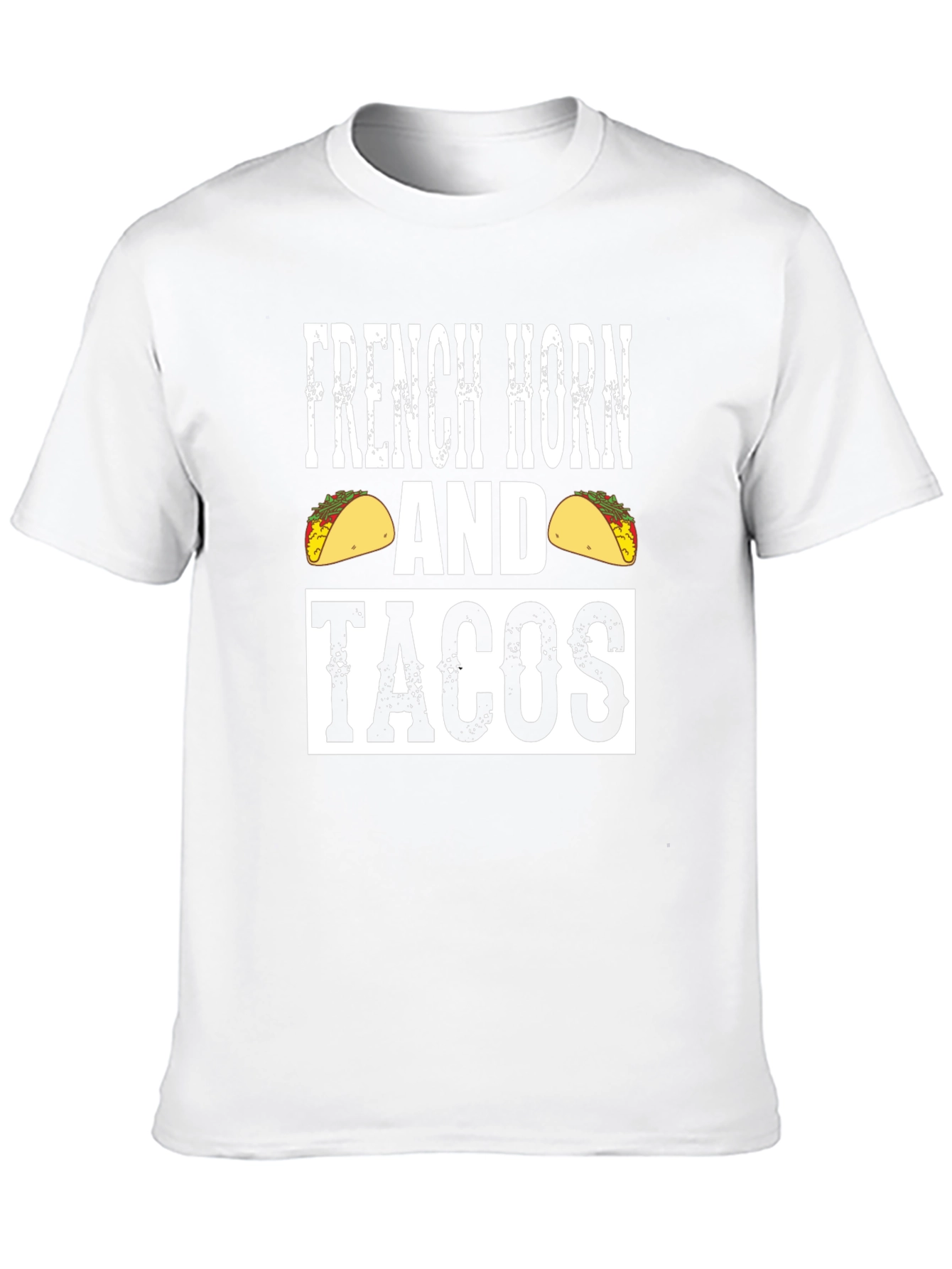 French Horn and Tacos Graphic Tee