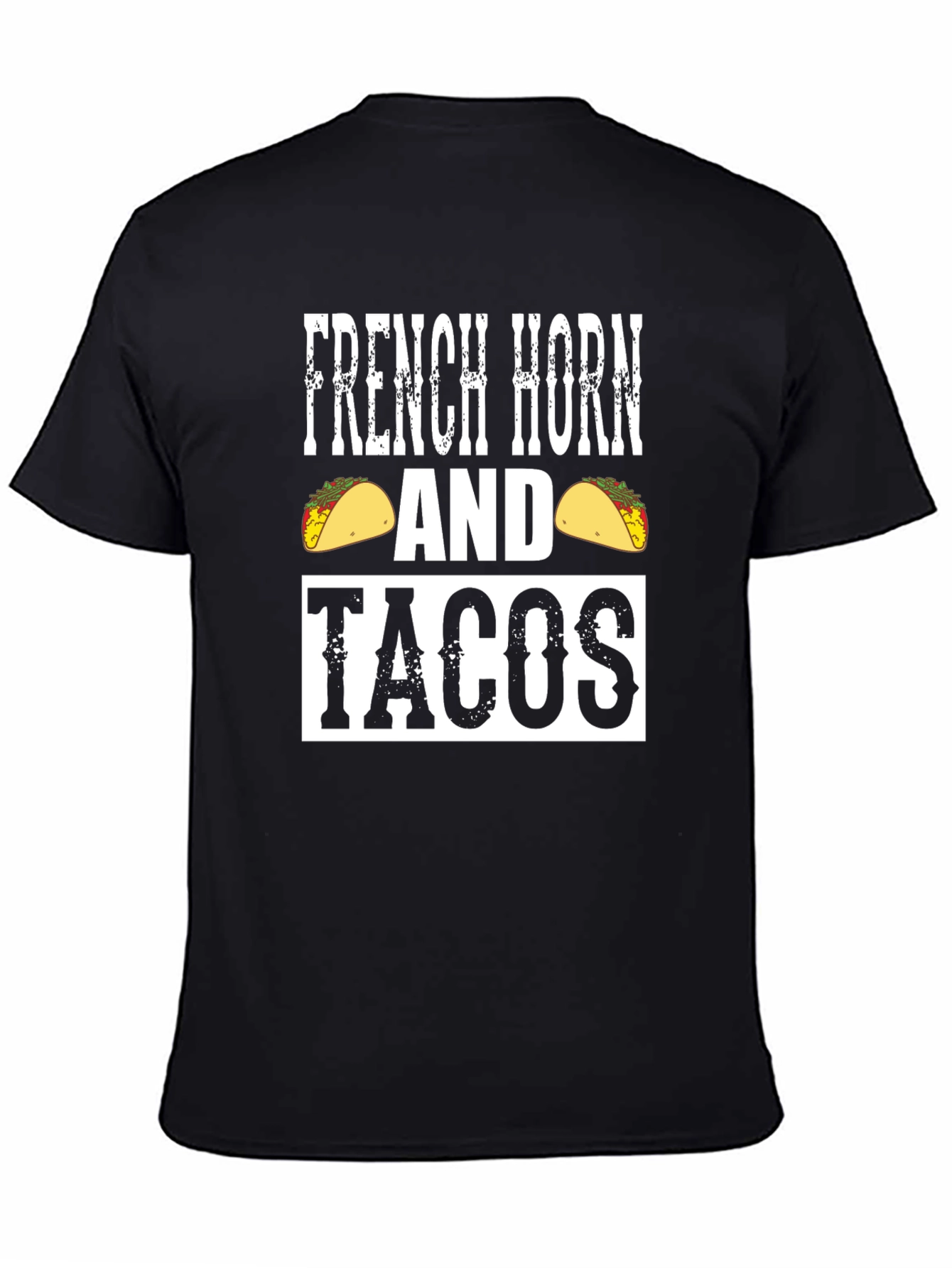 French Horn and Tacos Graphic Tee