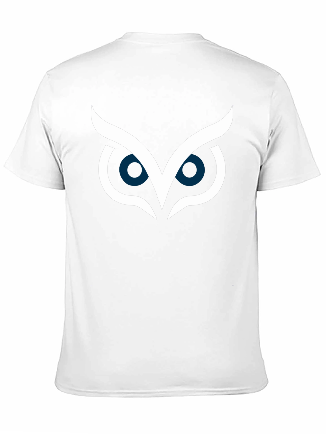 Owl Eyes Graphic Tee - Stylish Black T-Shirt