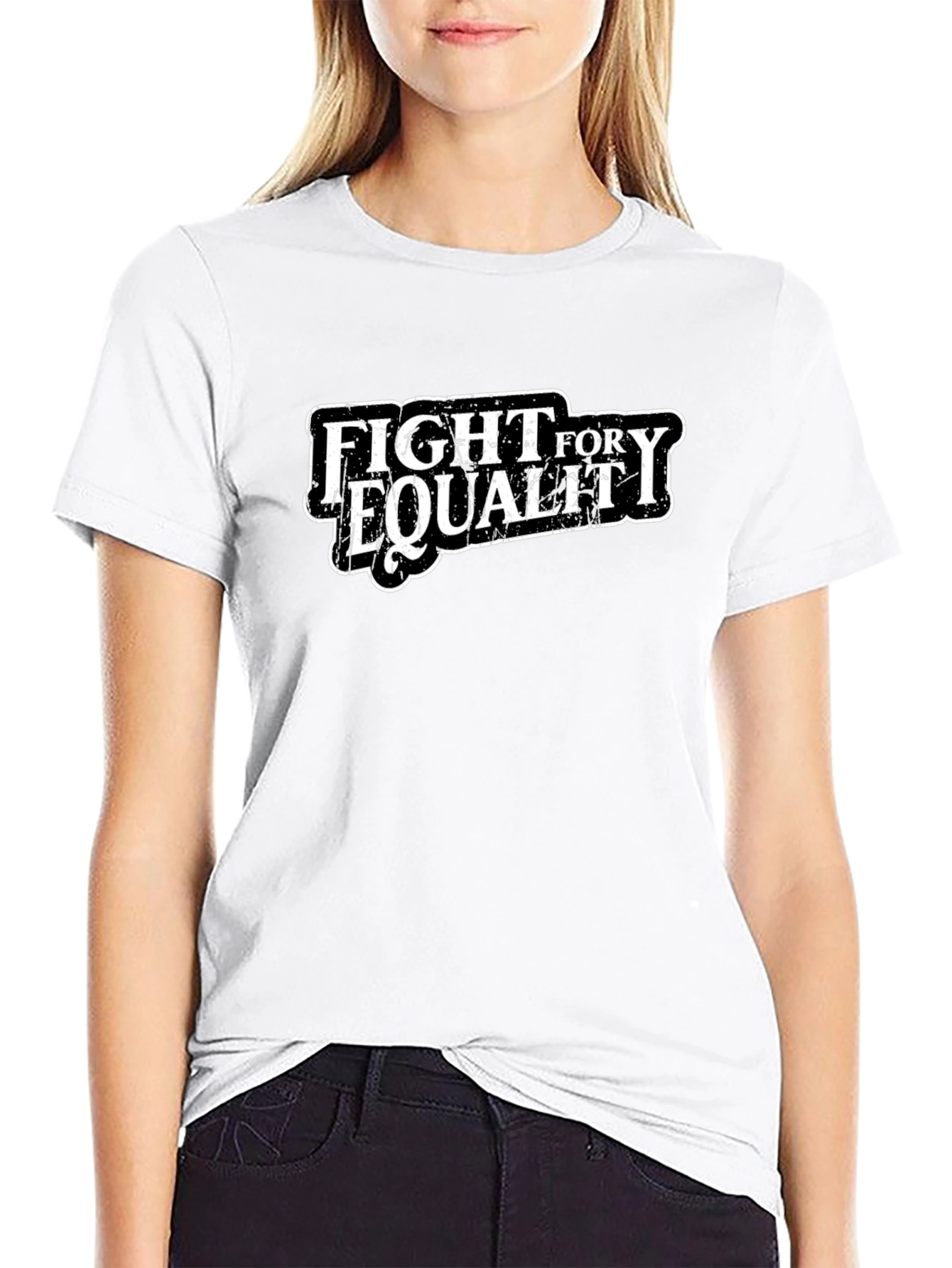 Fight for Equality Black T-Shirt