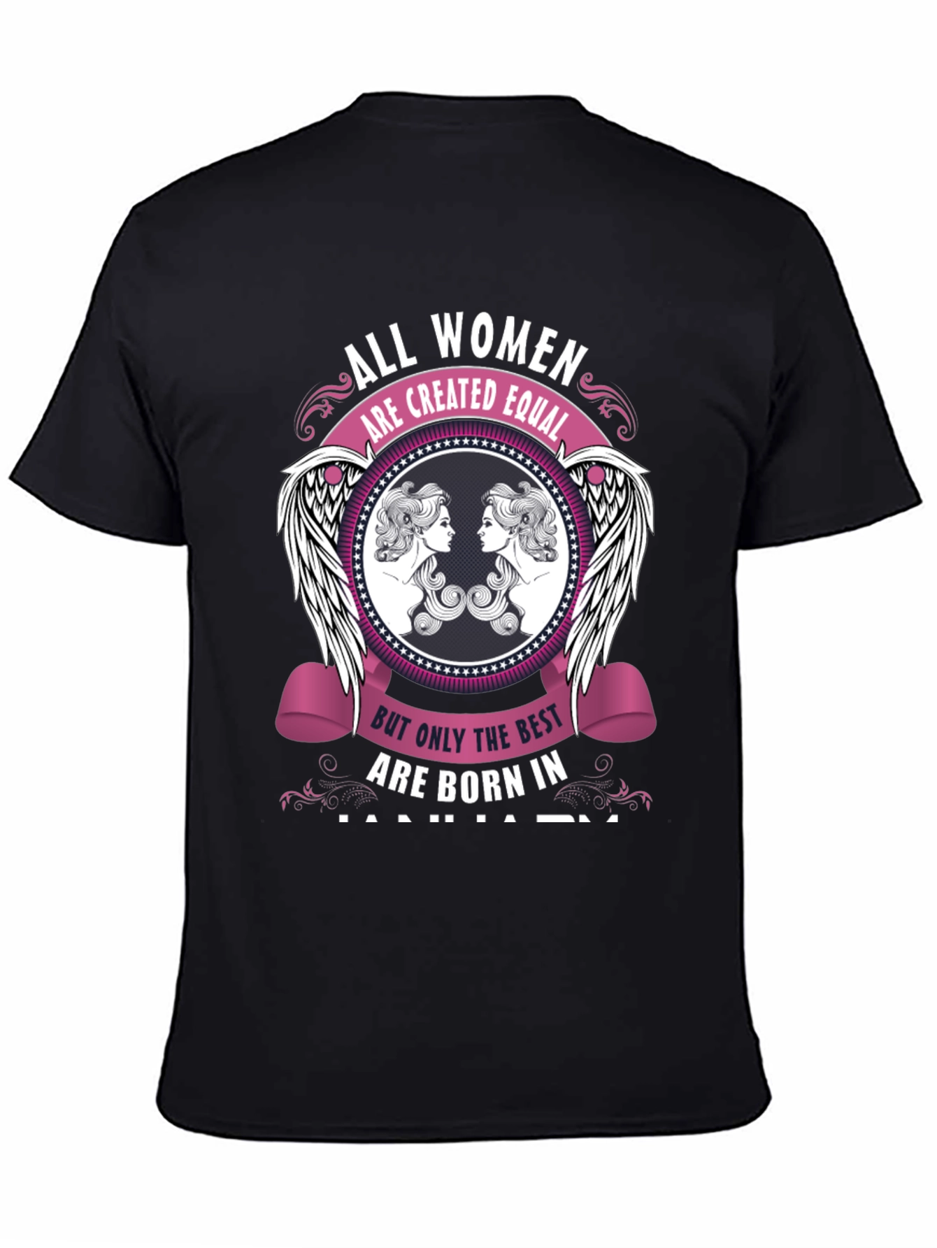 Womens Born in January Graphic Tee