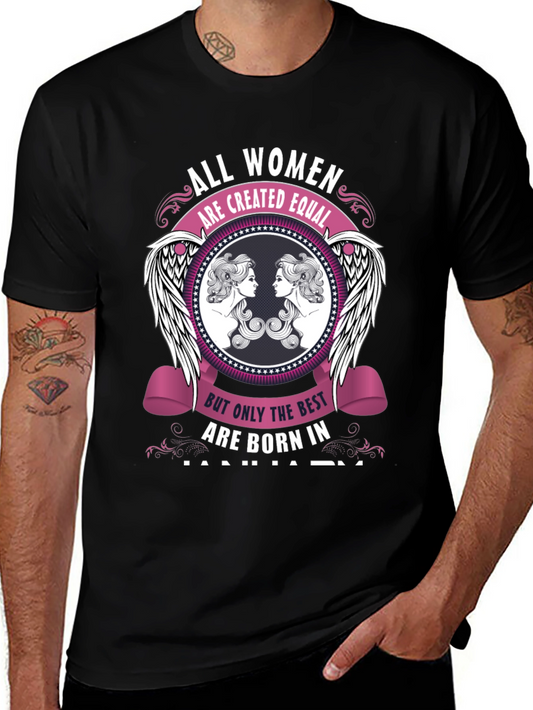 Womens Born in January Graphic Tee