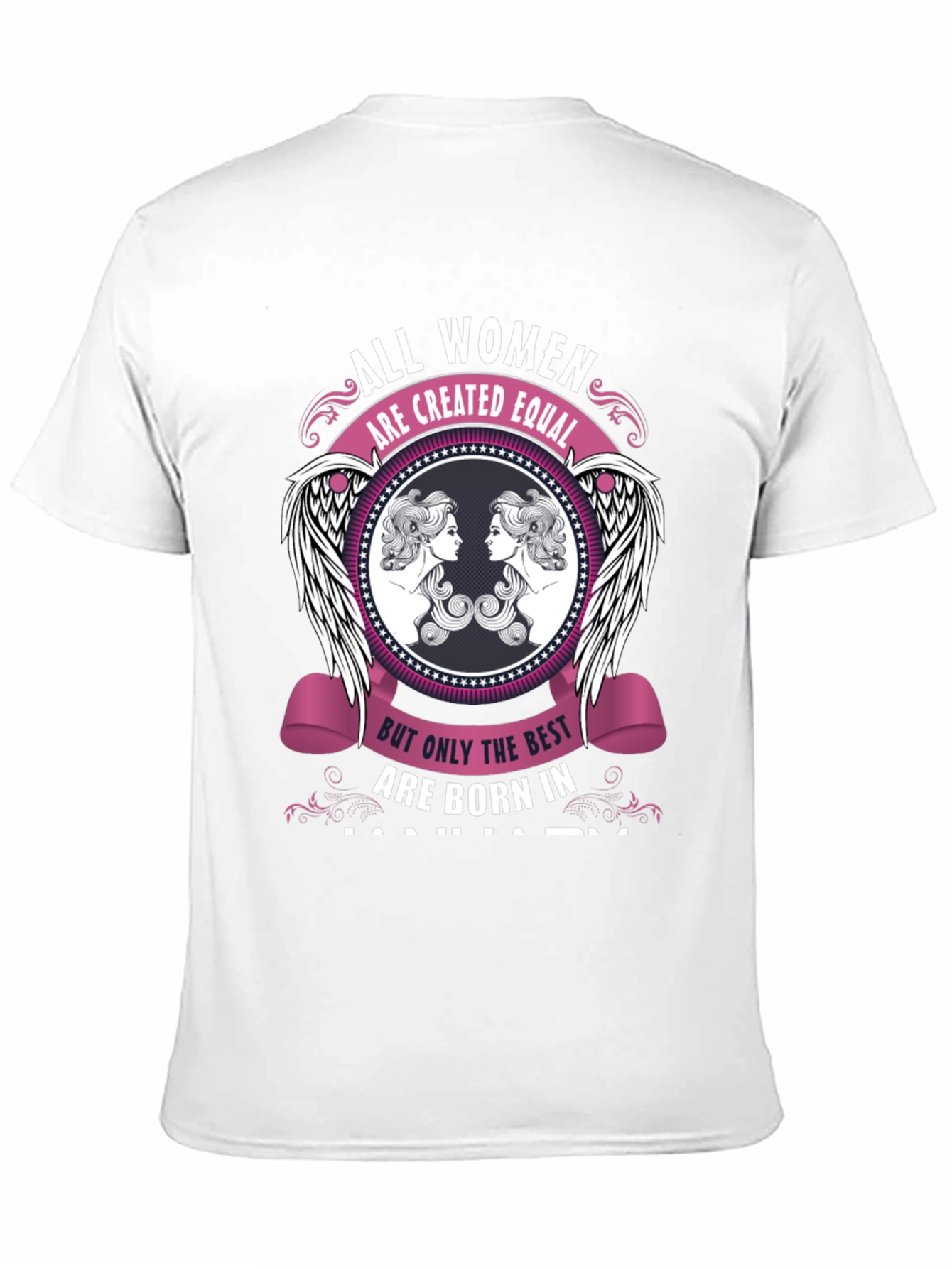 Womens Born in January Graphic Tee
