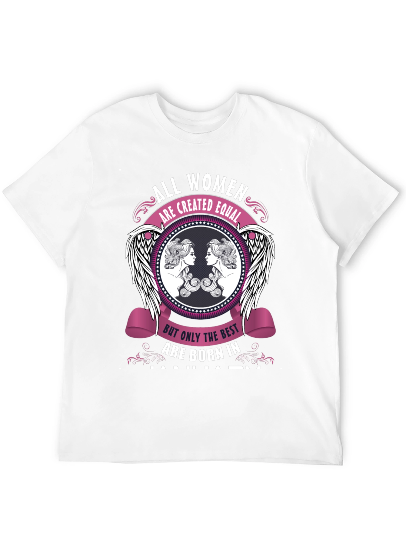 Womens Born in January Graphic Tee