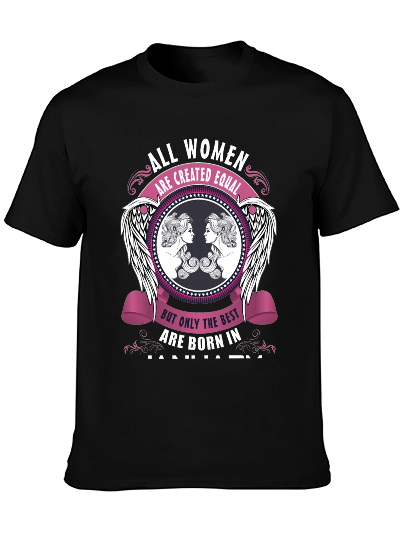 Womens Born in January Graphic Tee