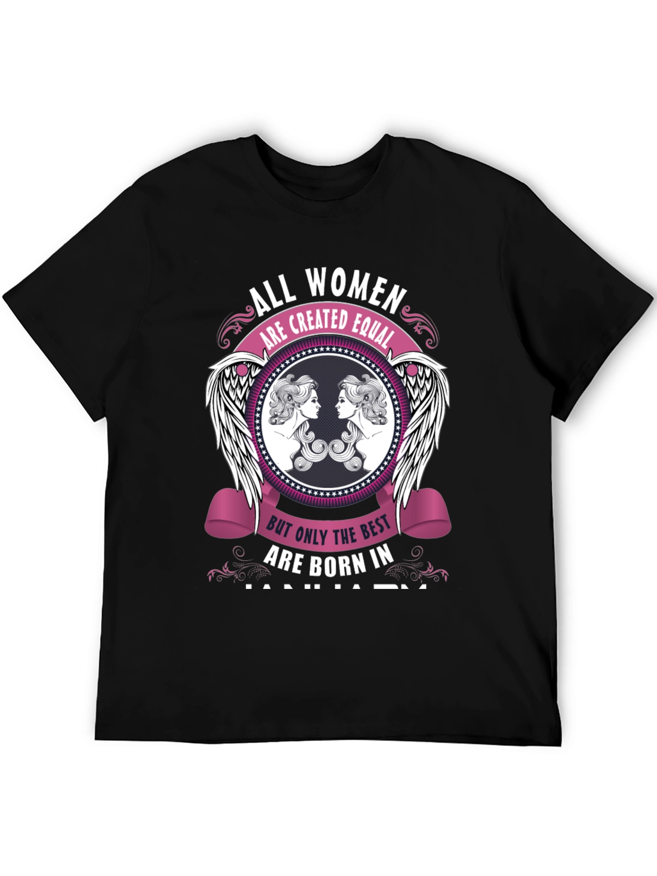 Womens Born in January Graphic Tee