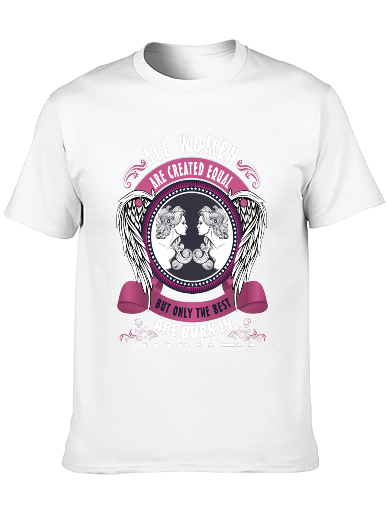 Womens Born in January Graphic Tee