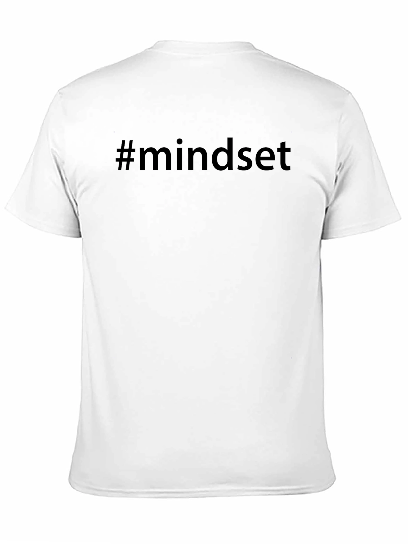 Mindset Graphic Tee - Casual Black T-Shirt