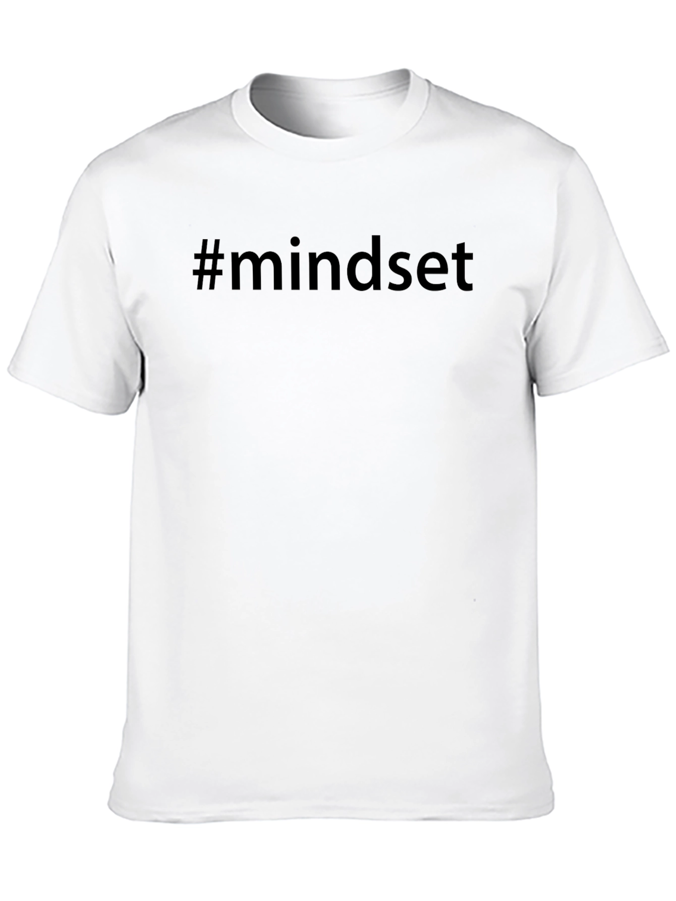 Mindset Graphic Tee - Casual Black T-Shirt
