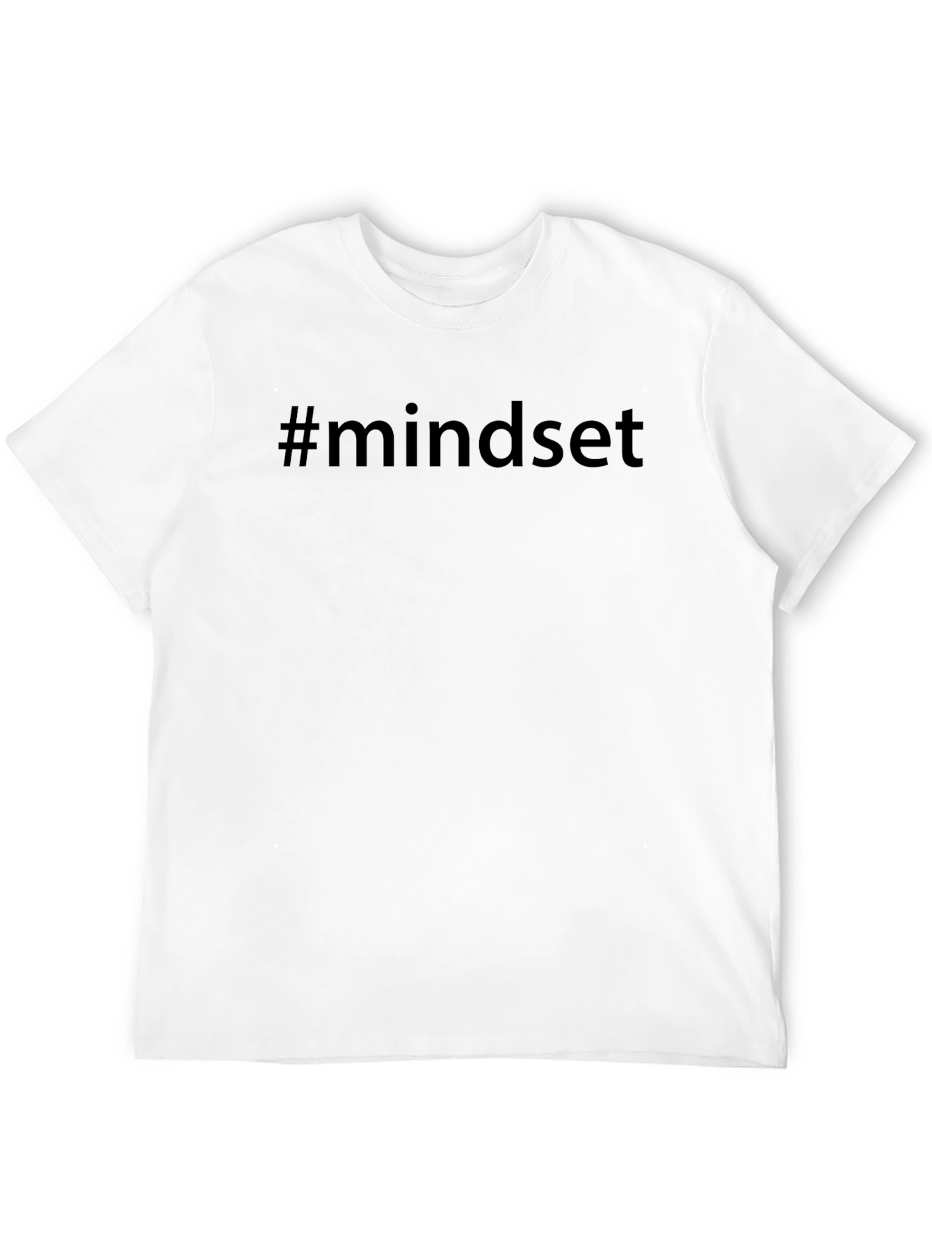 Mindset Graphic Tee - Casual Black T-Shirt