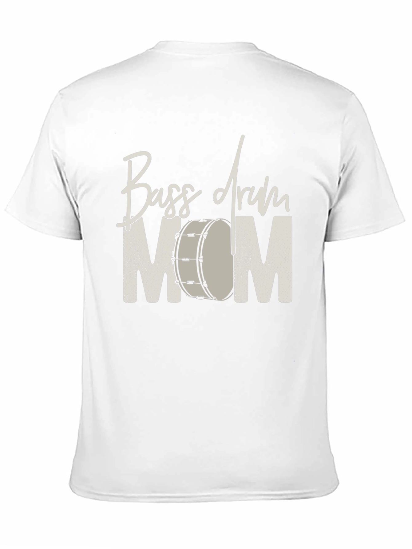 Bass Drum Mom Graphic Tee - Black