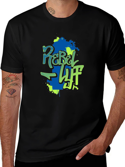 Rebel Lyfe Black Graphic Tee