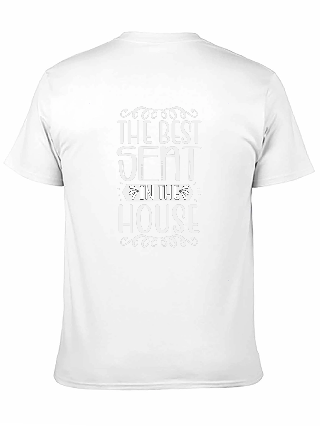 Best Seat in the House T-Shirt - Black