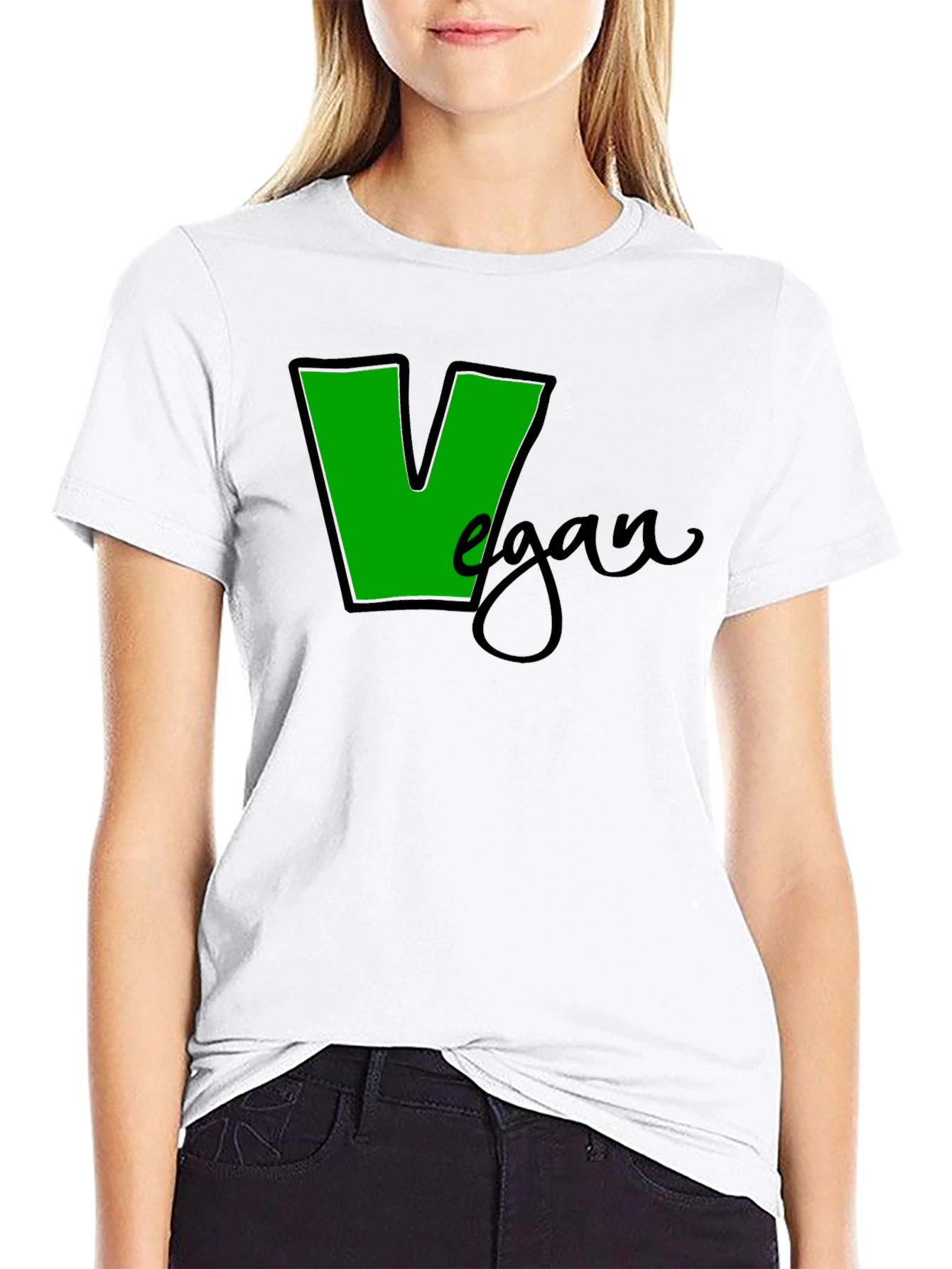 Vegan Statement Graphic Tee