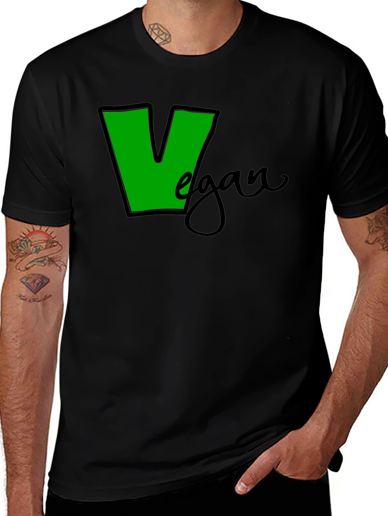 Vegan Statement Graphic Tee