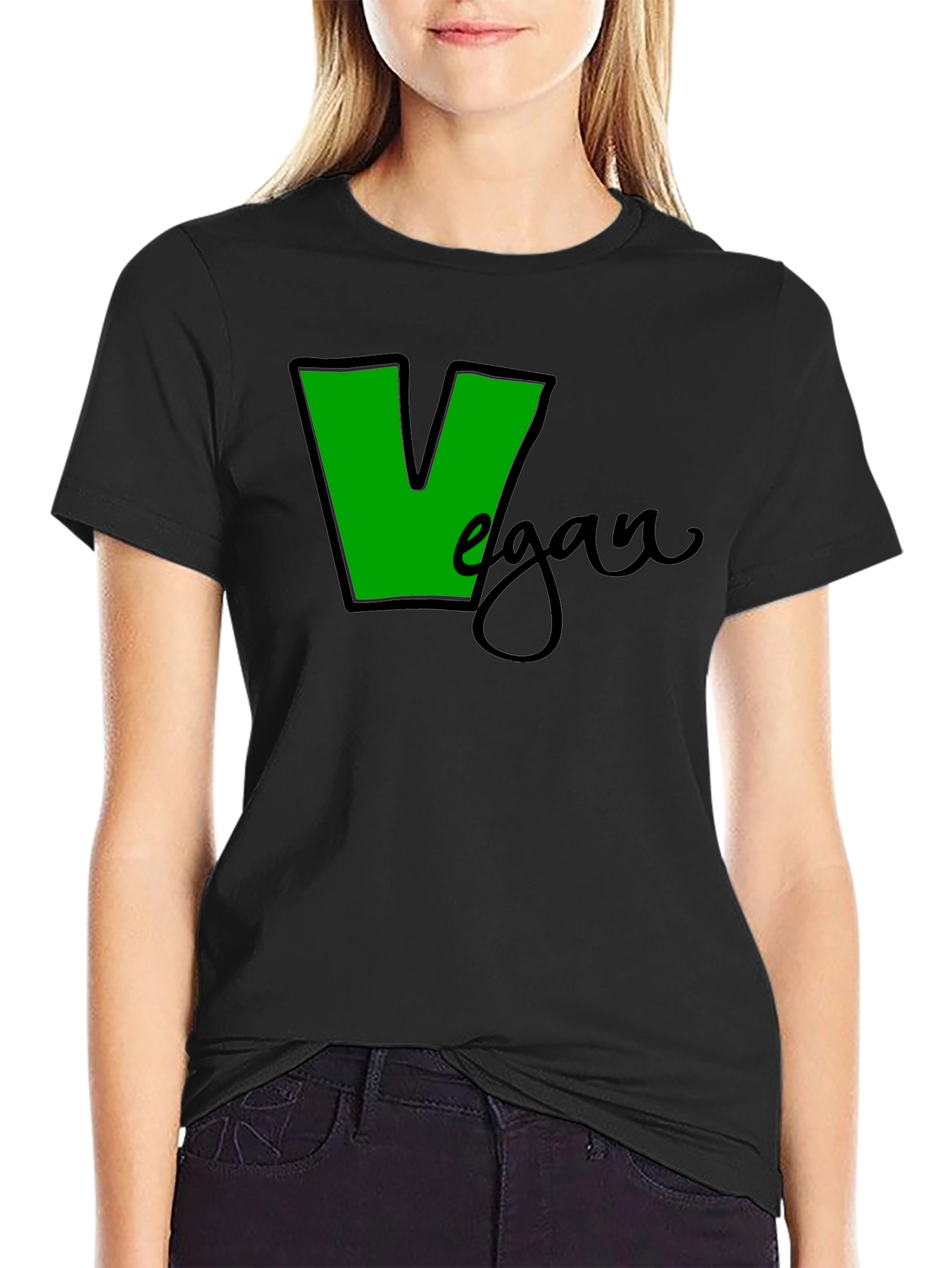 Vegan Statement Graphic Tee