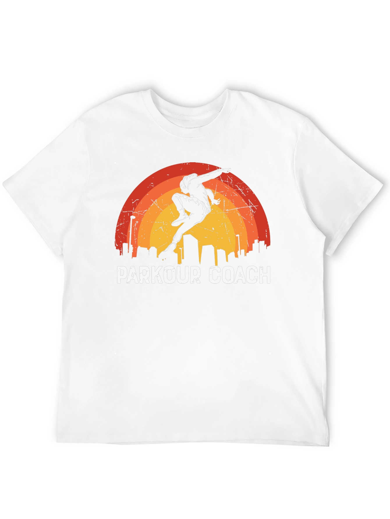 Parkour Coach Graphic T-Shirt Urban Style