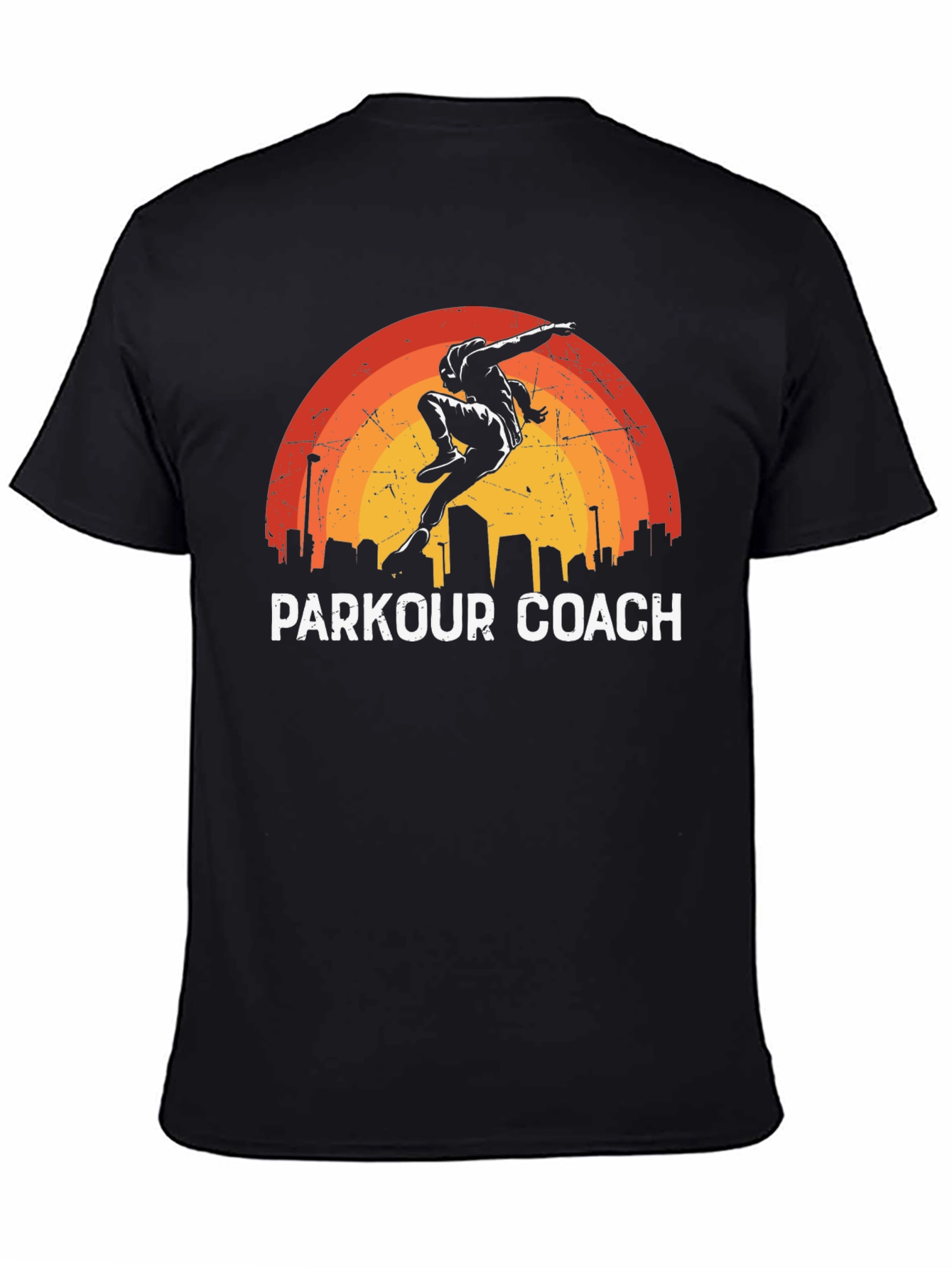 Parkour Coach Graphic T-Shirt Urban Style